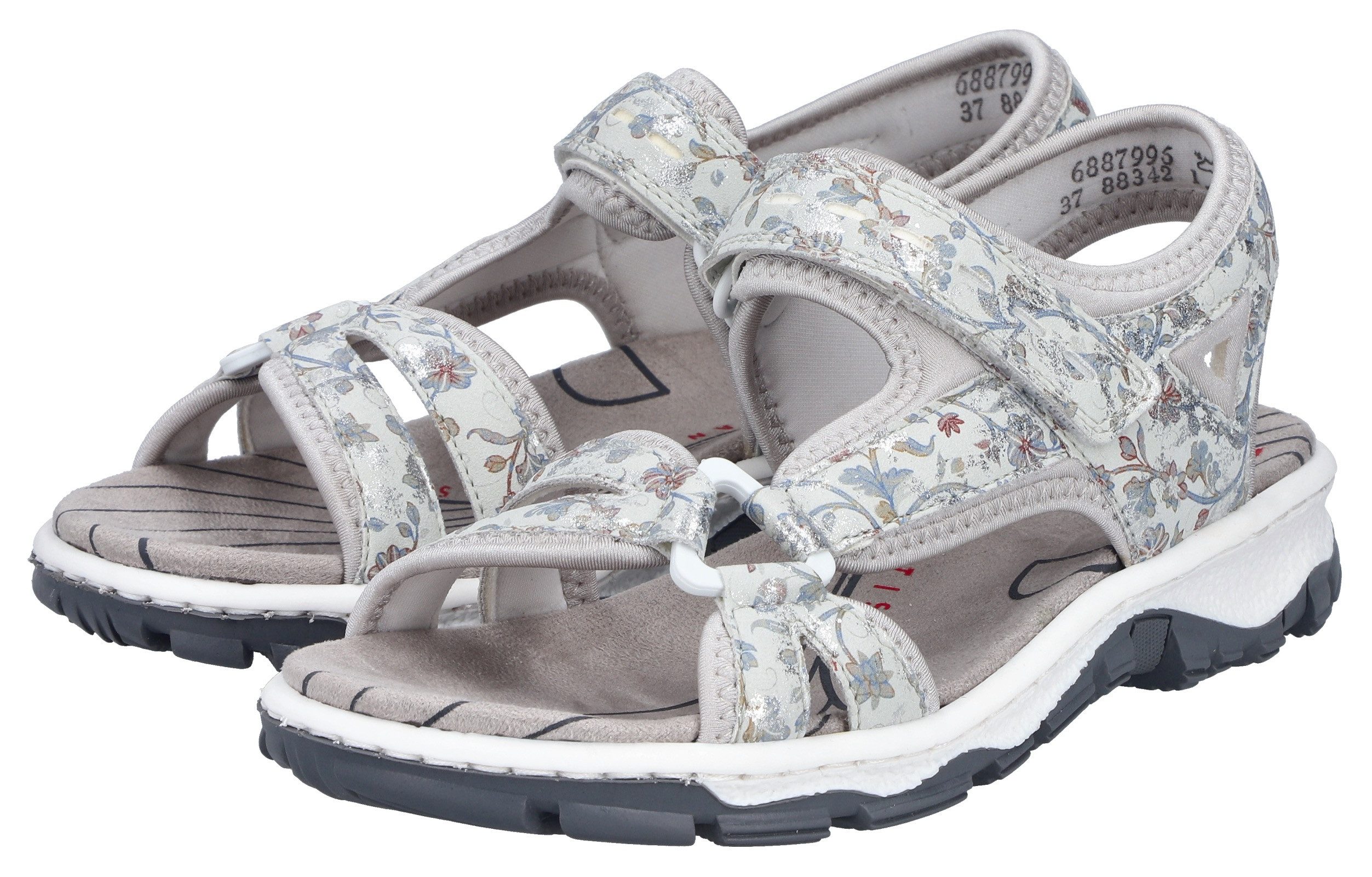 Rieker Riemchensandale Sommerschuh, Sandalette, Outdoorschuh in Trekking-Optik