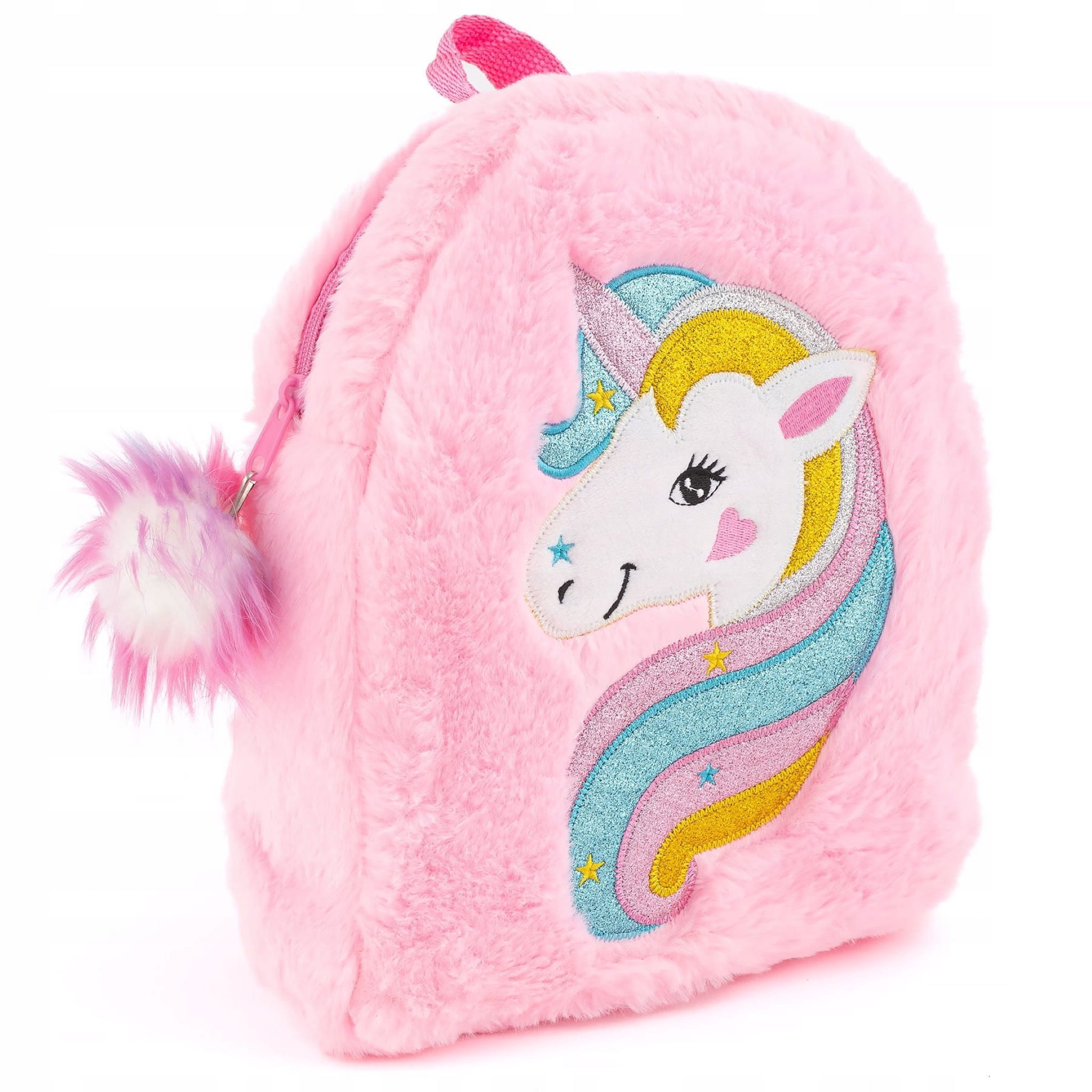 Festivalartikel Kinderrucksack Kindergartenrucksack Einhorn für Baby Plüsch