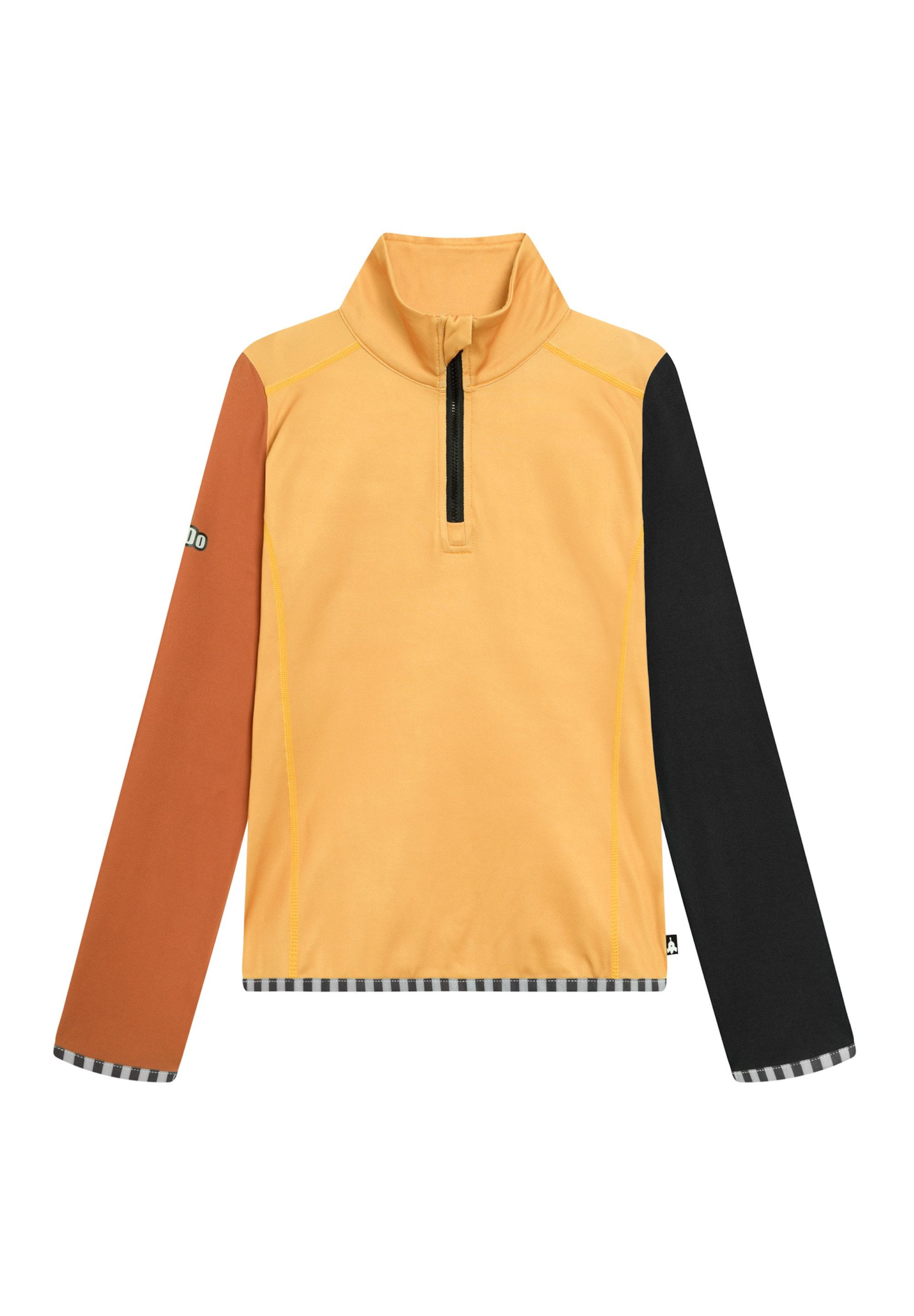 WeeDo Langarmshirt FOXDO Feuchtigkeitsregulierendes Funktionsshirt für Kinder