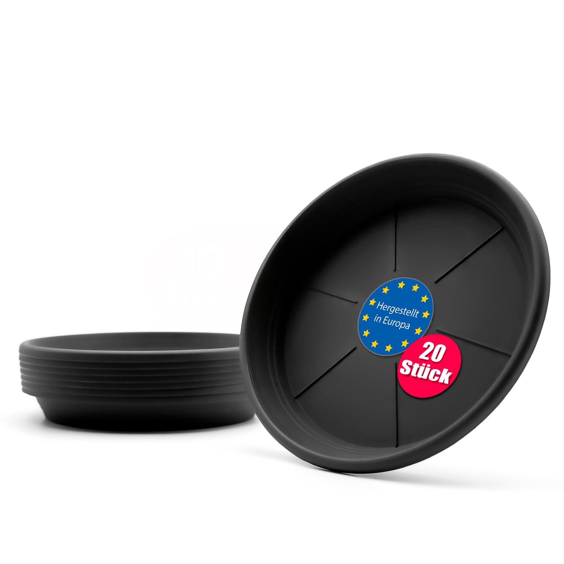 BigDean Blumentopfuntersetzer 20 Stück Topfuntersetzer Ø günstig online kaufen