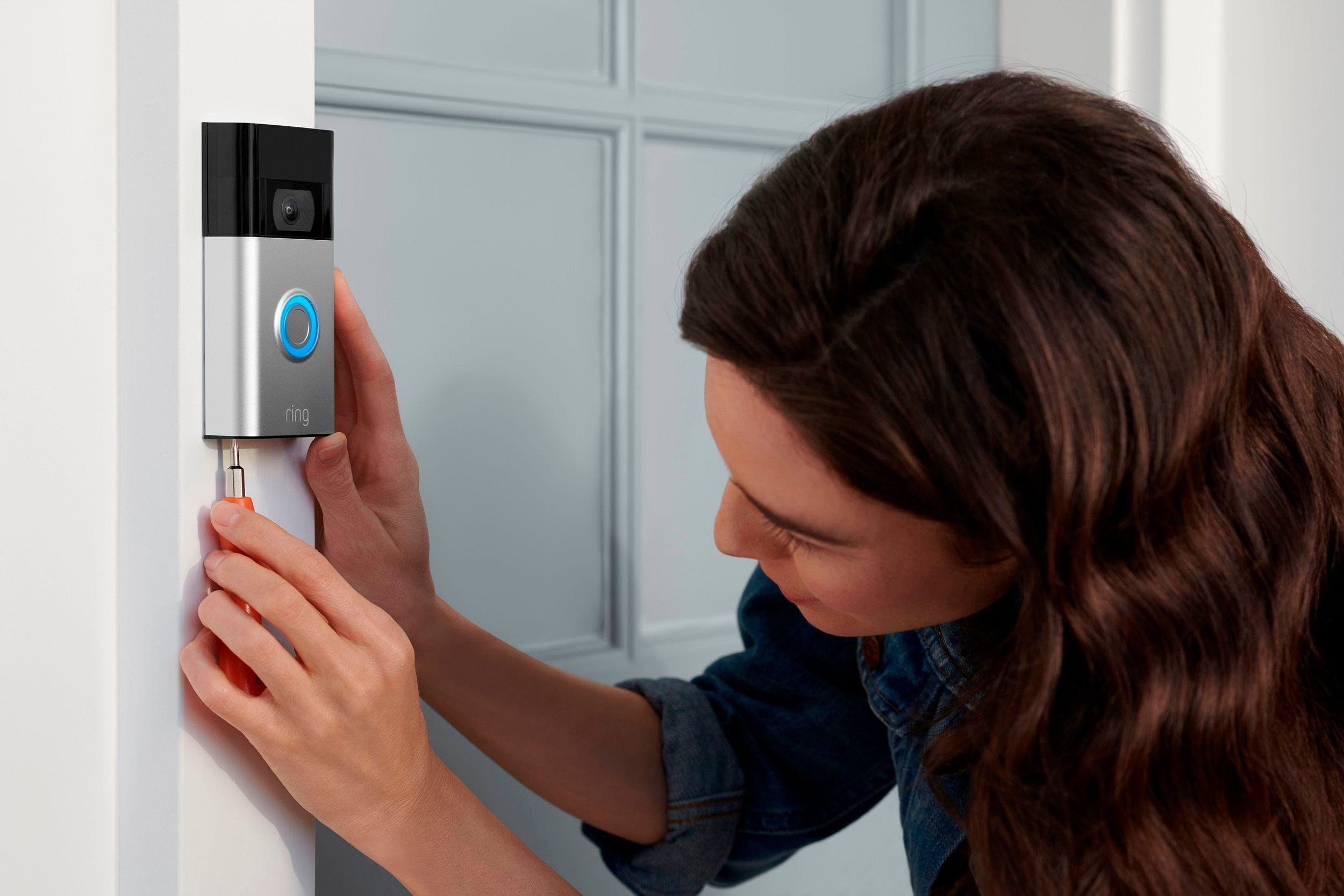 Ring Smart Home Türklingel Video Doorbell 2. Generation (Außenbereich, Innenbereich)