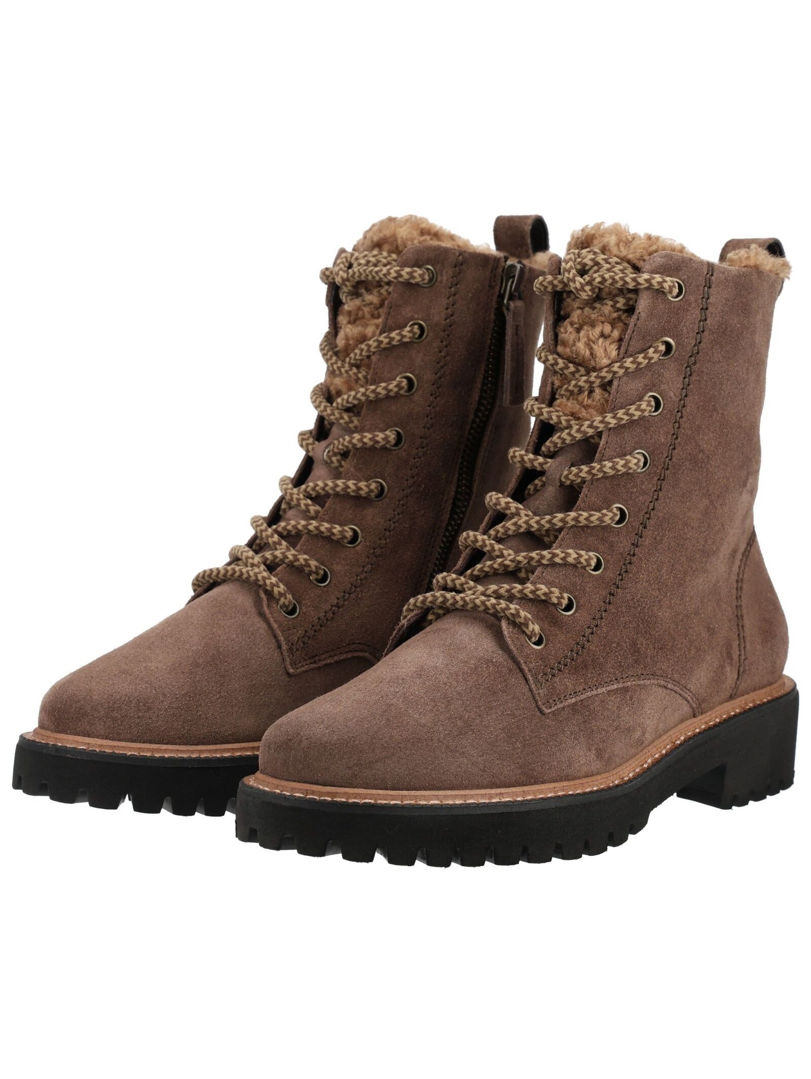 Paul Green Paul Green Stiefelette Veloursleder Schnürstiefelette – Bild 4 von 5