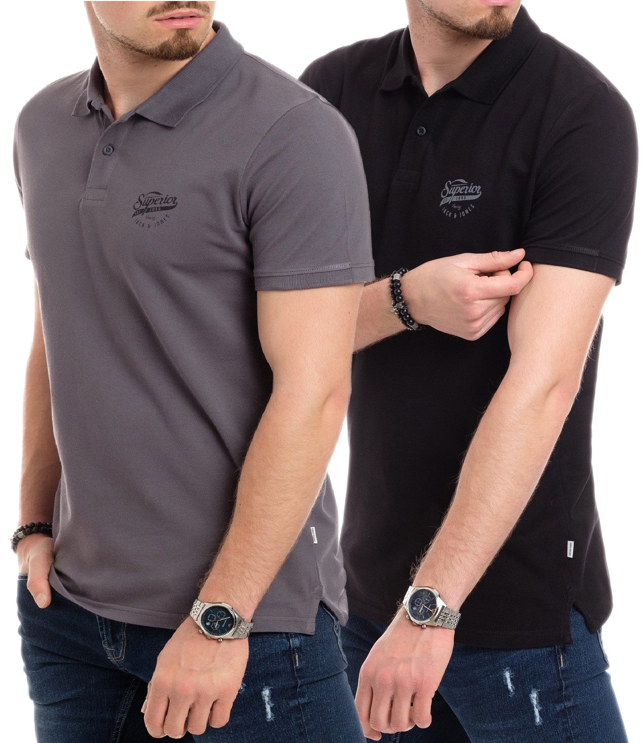 Jack & Jones Poloshirt (Set) Basic günstig online kaufen