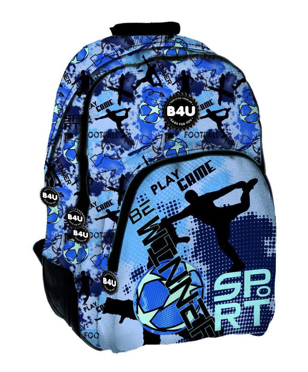 SANRIO Satchel Fußball Be Winner Schultasche