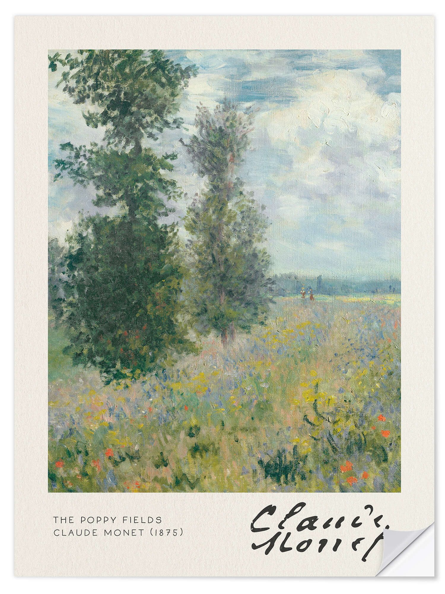 Wandfolie Claude Monet