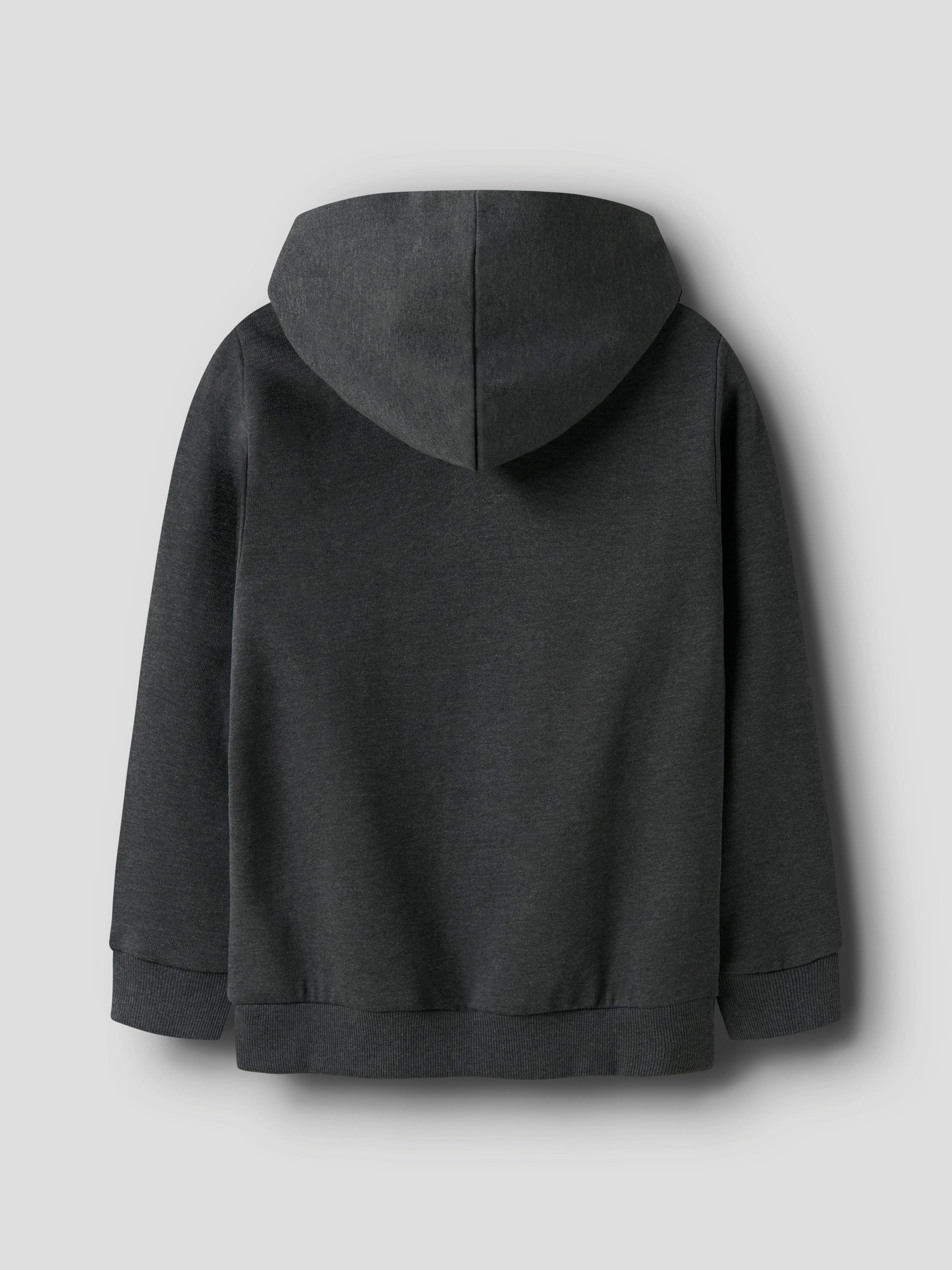 Name It Kapuzensweatjacke NKMVIMO LS SWEAT CARD BRU NOOS