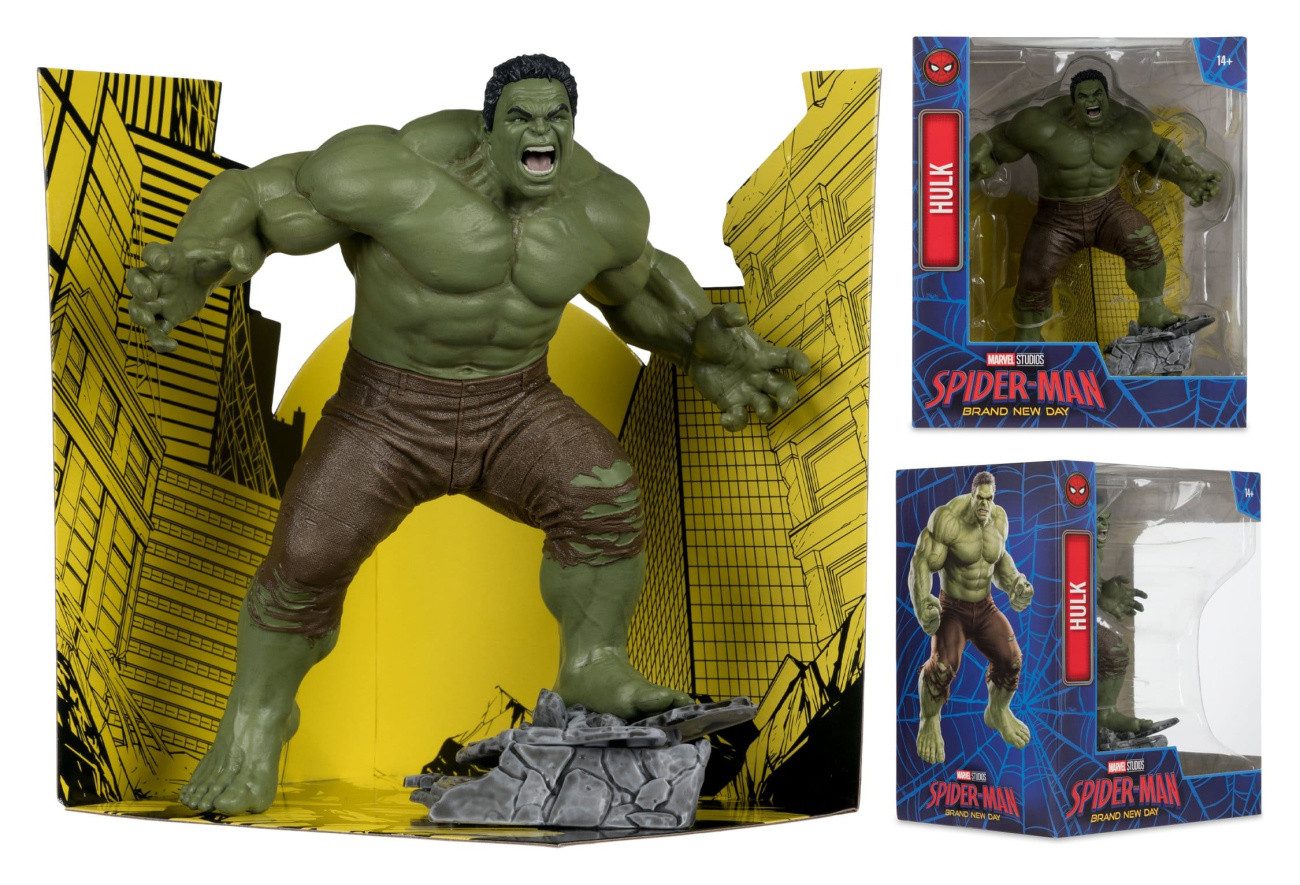 McFarlane Toys Merchandise-Figur Spider-Man: Brand New Day (2026) Marvel Studios Statue 1/10 Hulk 18 cm – Bild 5 von 5