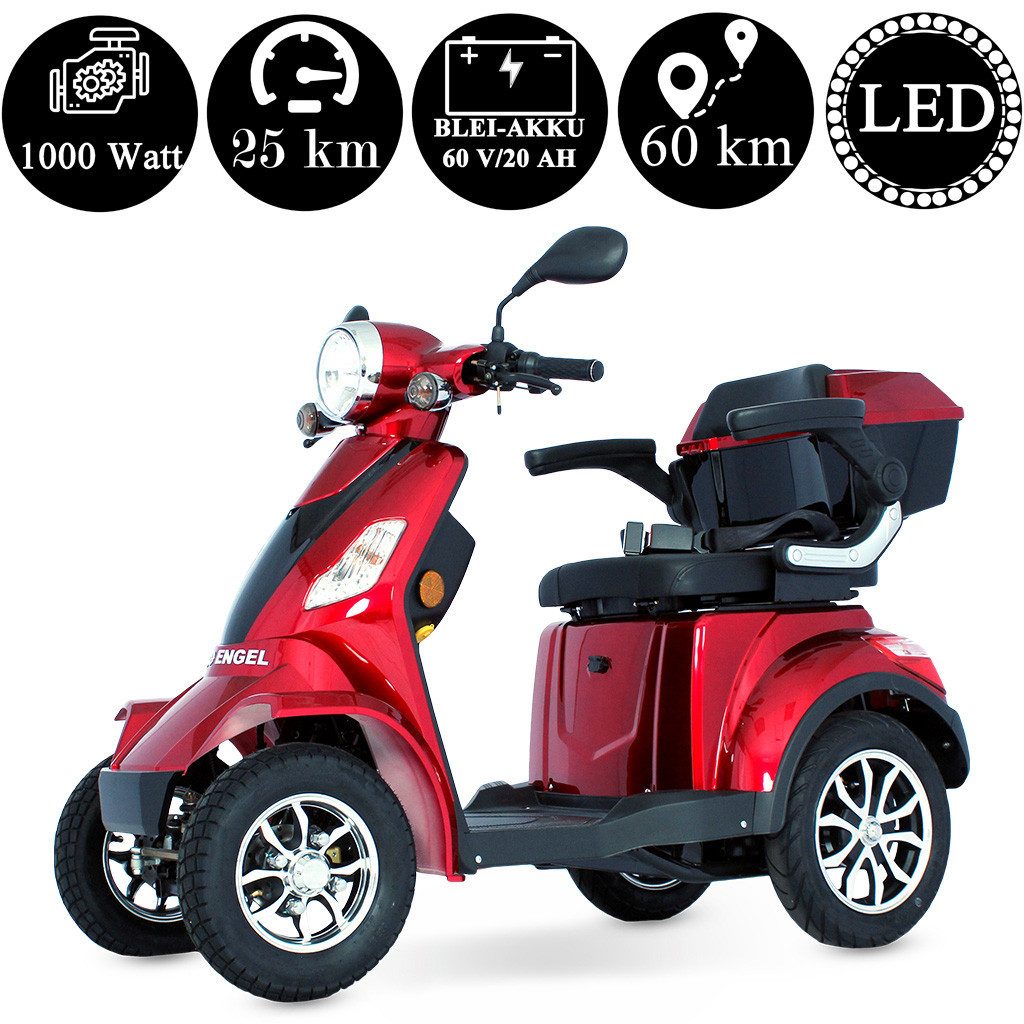 ECO ENGEL Elektromobil ECO ENGEL 510 25 km/h 4 Rad Seniorenmobil 1000 Watt, 1000,00 W, 25,00 km/h