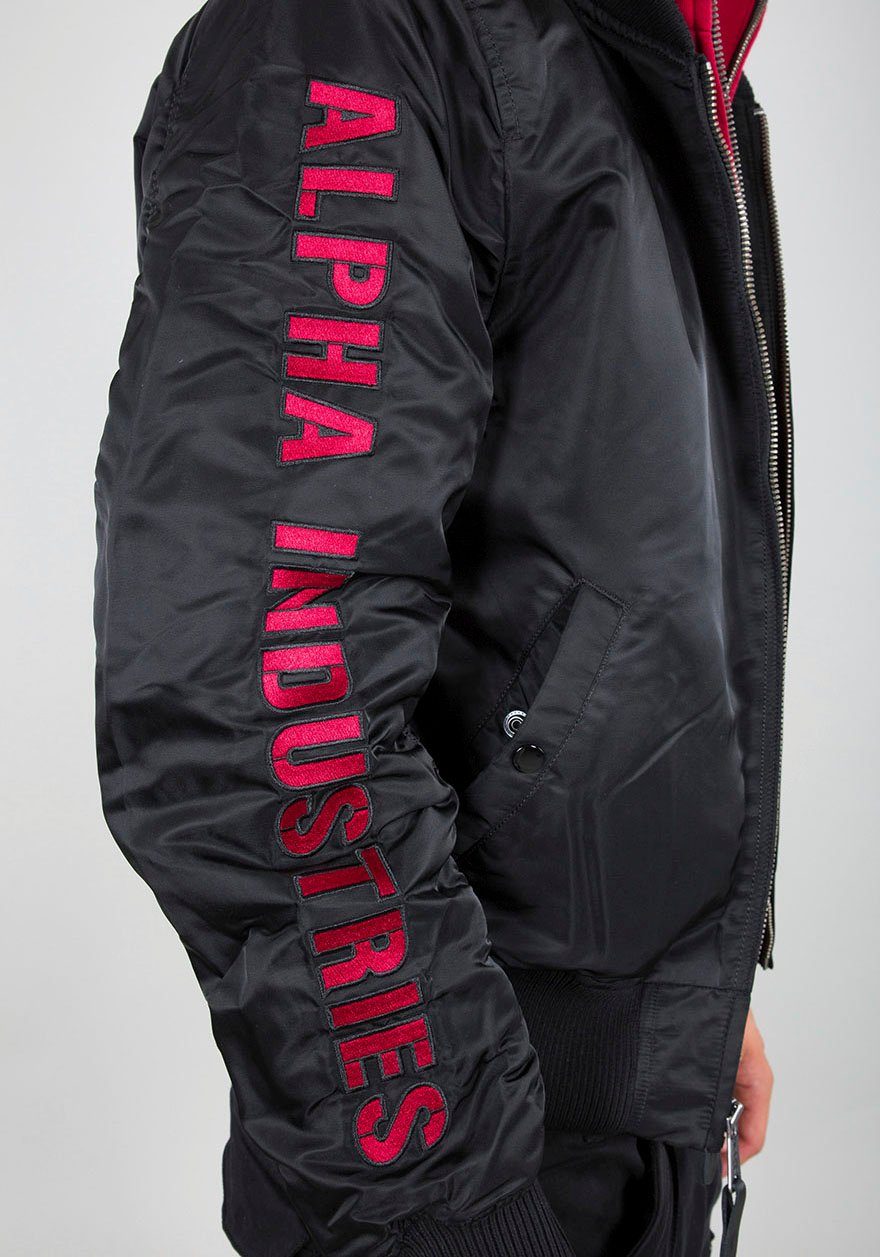 black/red SE 94 D-TEC Bomberjacke Alpha Industries MA-1