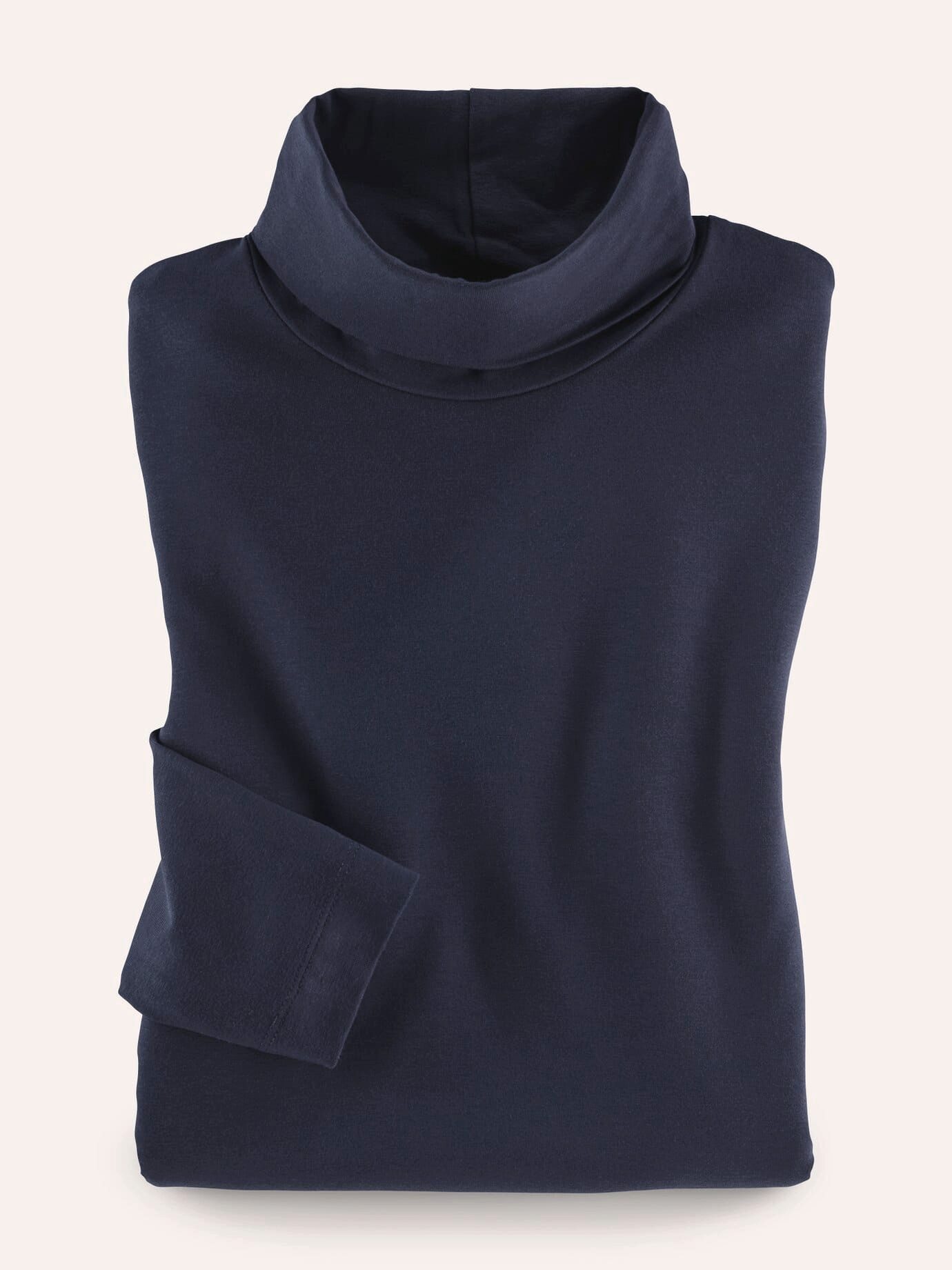Walbusch Rollkragenshirt Damen Viskose-Unterziehrolli Langarm pflegeleicht elastisch Feiner Glanz, waschmaschinenfest, fein gewirkt – Rollkragen-Shirt
