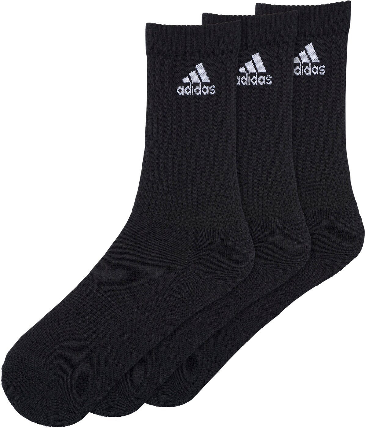 Sportsocken 3S PER CR HC 3P BLACK/BLACK/WHITE