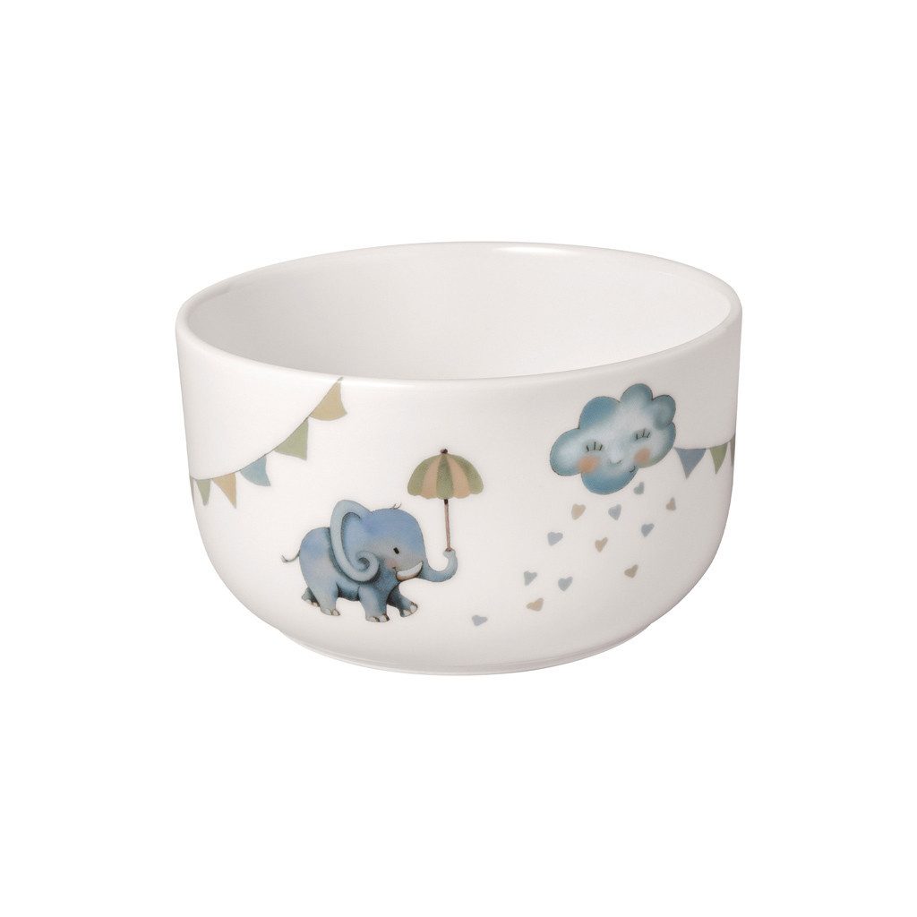 Villeroy & Boch Kinderschüssel Walk like an Elephant Kinder-Müslischale, Porzellan, (1-tlg), Premium Porcelain, mikrow.- & spülm.sicher, Made in Germany
