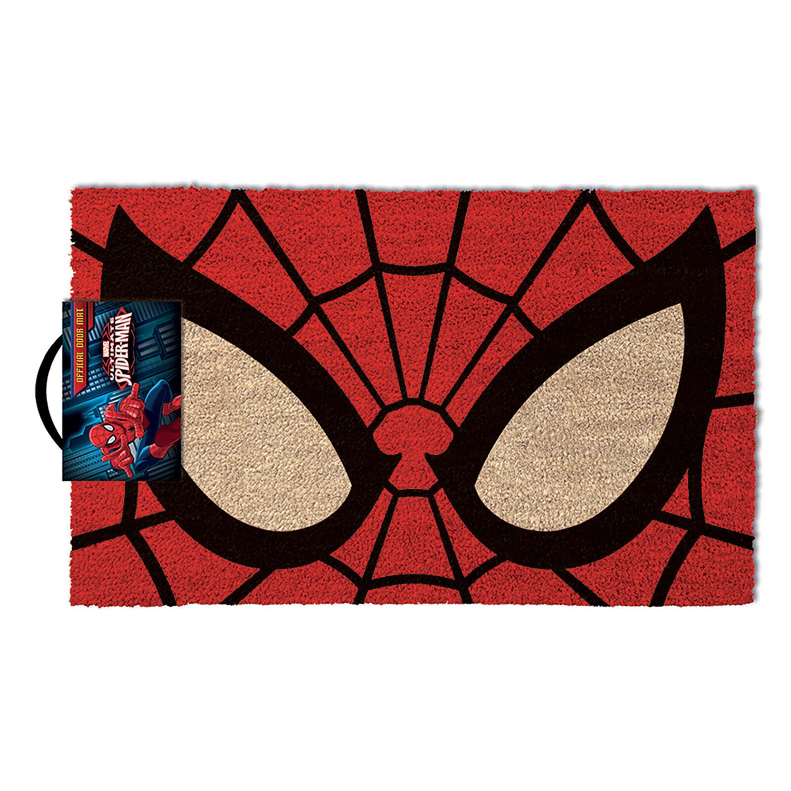 Fußmatte Spiderman Eyes Kokos Fußmatte 60 x 40 cm Türmatte