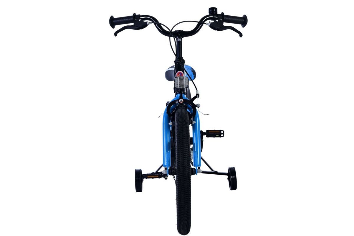 Volare Kinderfahrrad 18 Zoll Kinder Fahrrad Kinderfahrrad MTB Rad Bike Sportivo Blau 51863, 1 Gang, Seitenständer, Schutzbleche, Trinkflasche, Kettenschutz