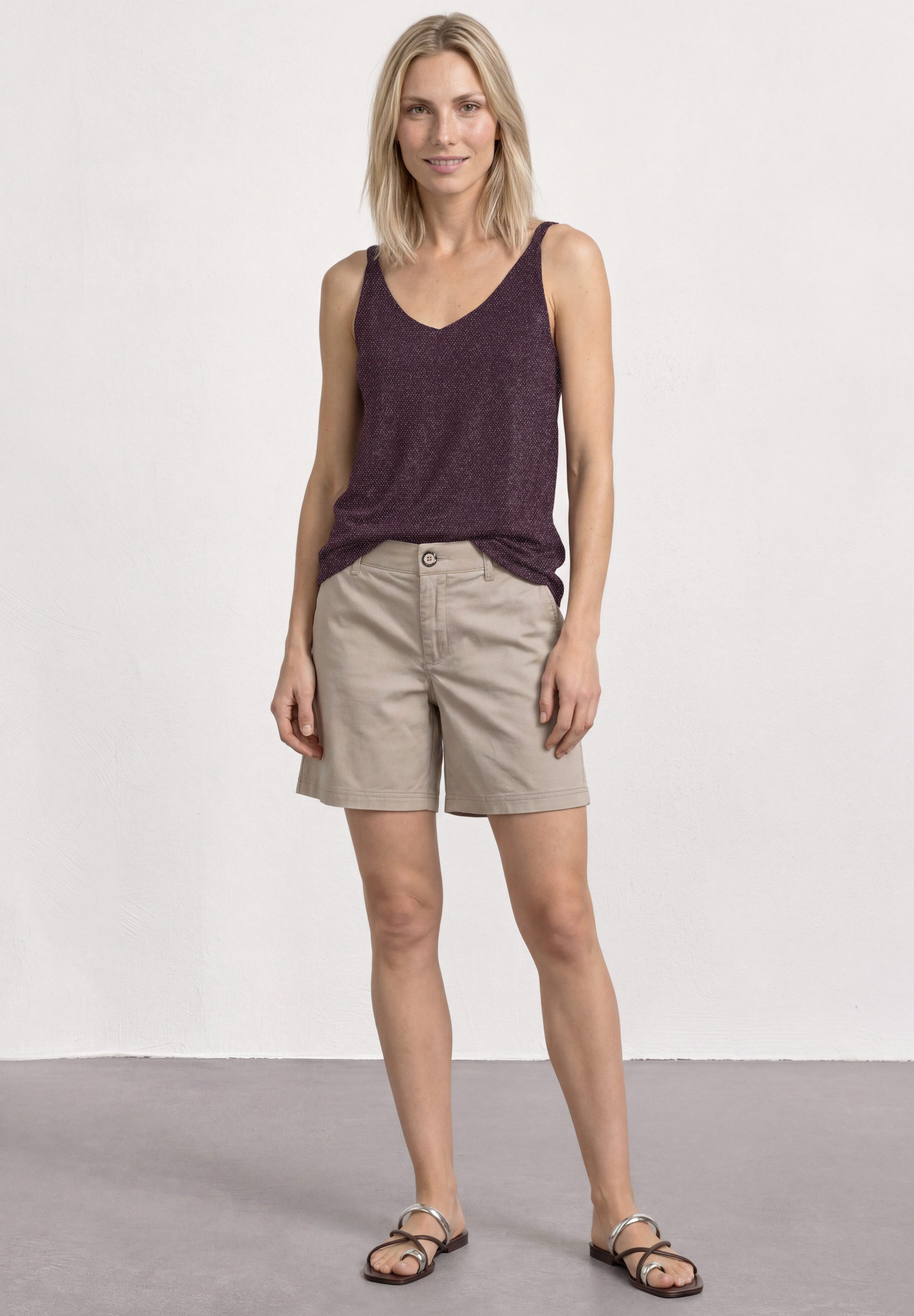 STREET ONE T-Shirt mit Glitzer-Details – Bild 3 von 5