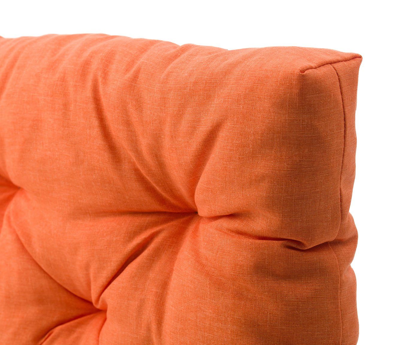 GmbH orange Home-Style-Creation Sitzkissen HSC Lonetta-Mori