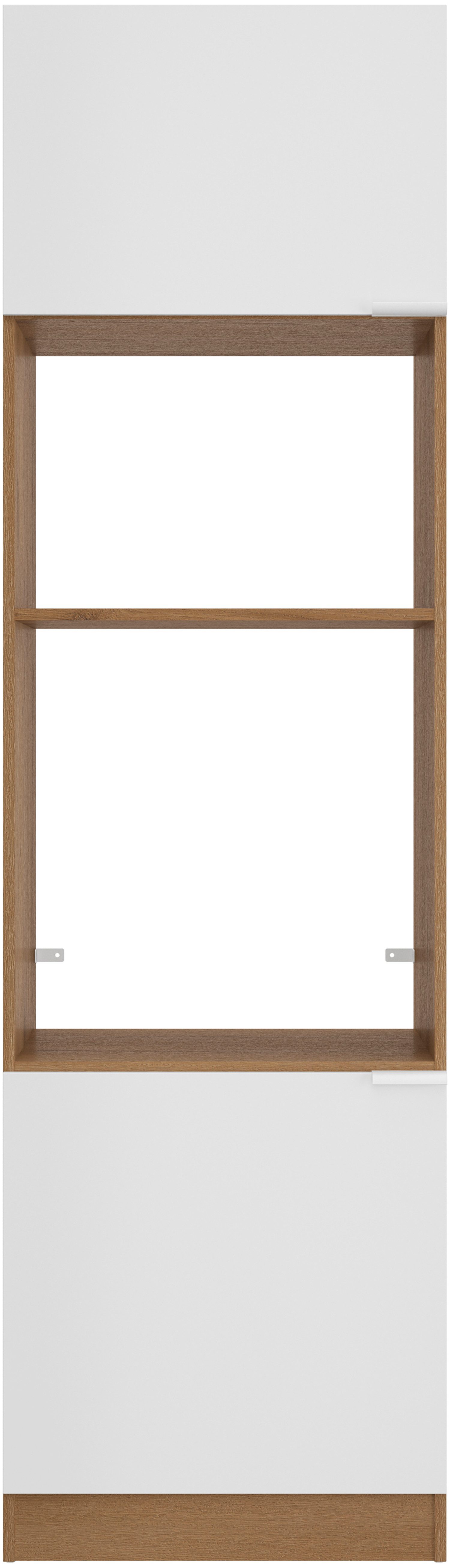 Gami Mikrowellenumbauschrank EDEN Mikrowellnumbauschrank Mikrowellenumbauschrank, Breite 60, 2 Türen