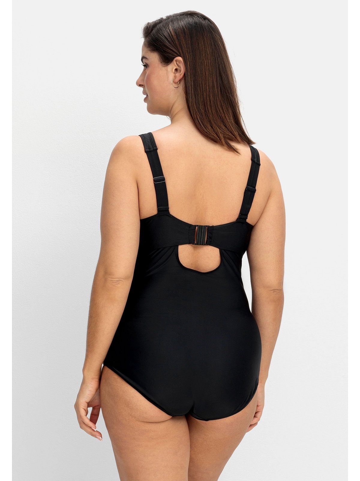 Sheego Badeanzug Große Größen vorn mit Shaping-Effekt