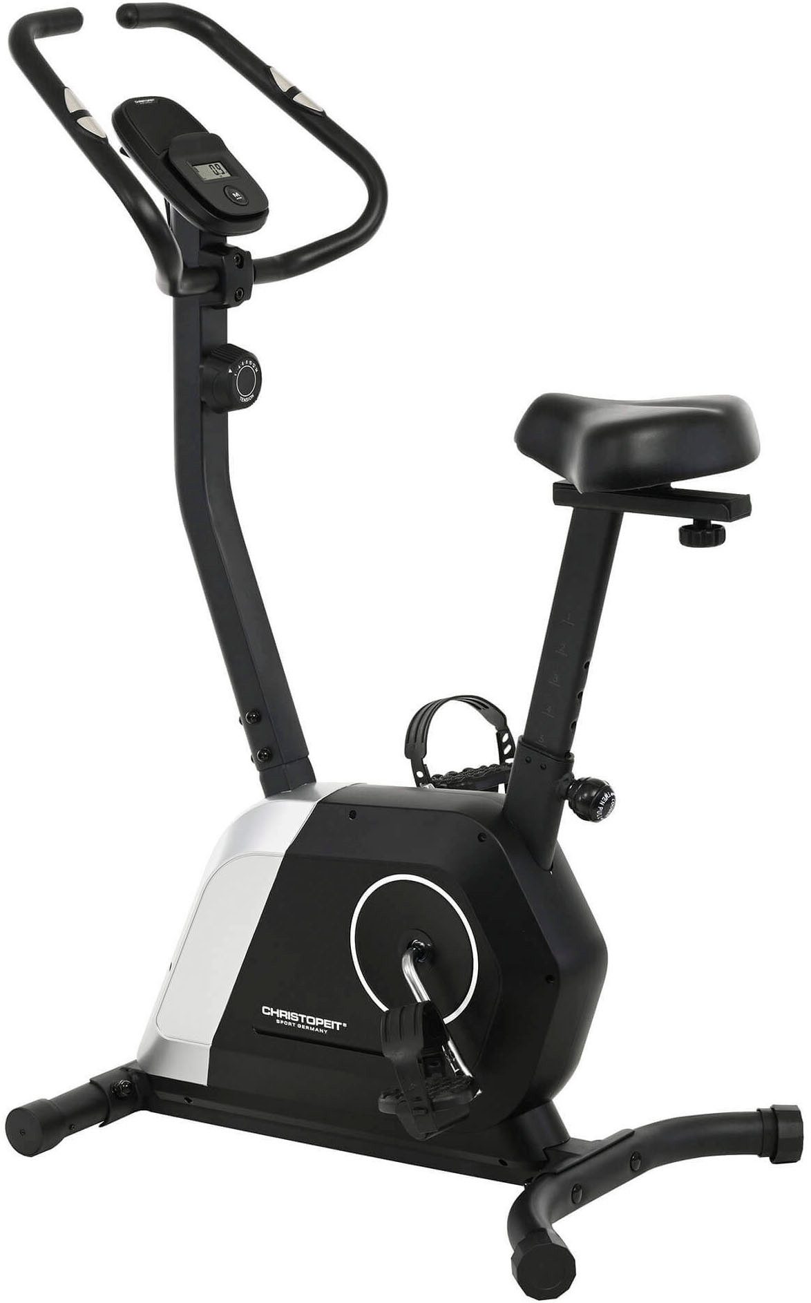 Christopeit Sport® Heimtrainer Heimtrainer Active, 110 kg max. Benutzergewicht, Fahrrad, 14 Widerstandsstufen