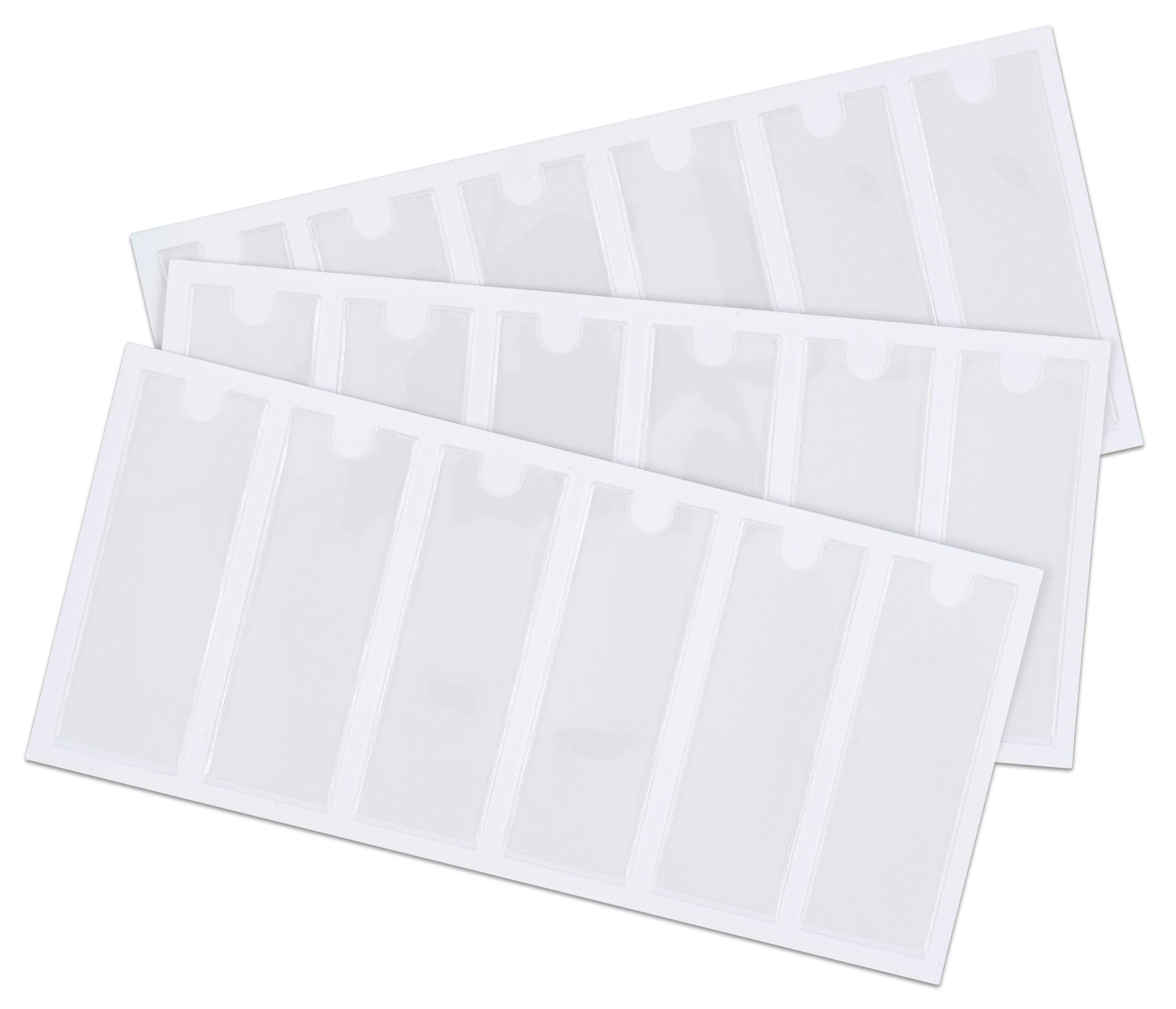 Betzold Dokumententasche Selbstklebetasche mit Einsteckschildern, 7,5 cm breit