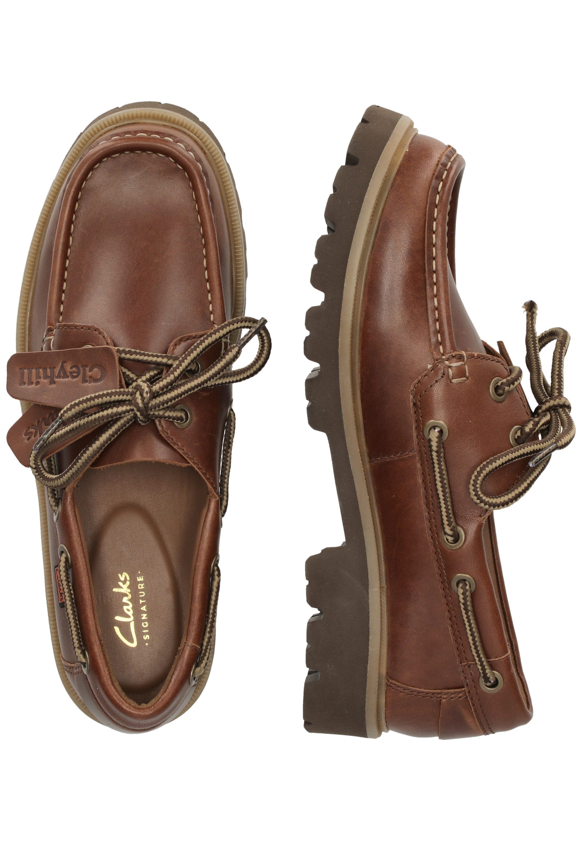 Clarks Cleyhill Boat Schnürschuh mit XTRALITE-Sohle – Bild 5 von 5