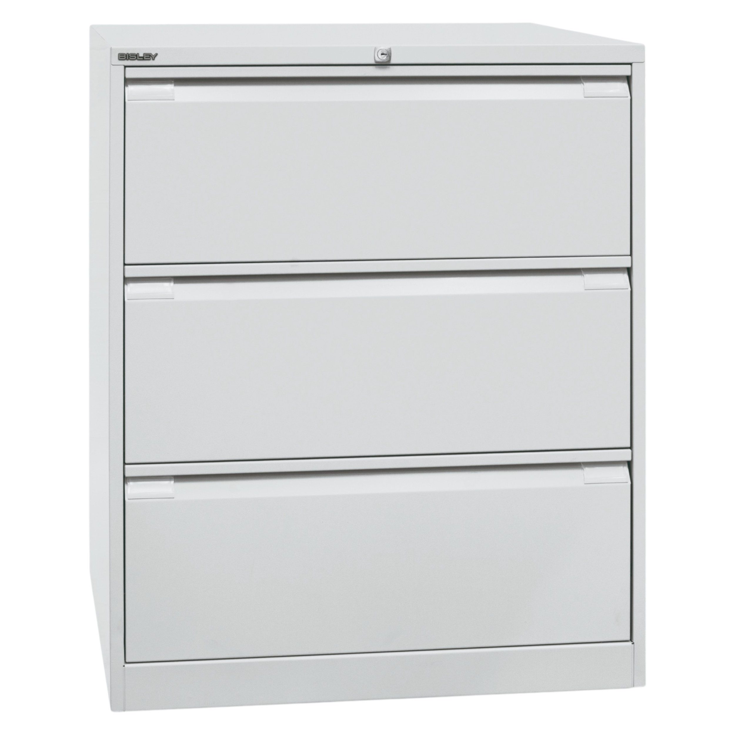 Bisley Hängeregisterschrank Hängeregistraturschrank Original in Lichtgrau - Maße: H 102 x B 80 x T 62 cm