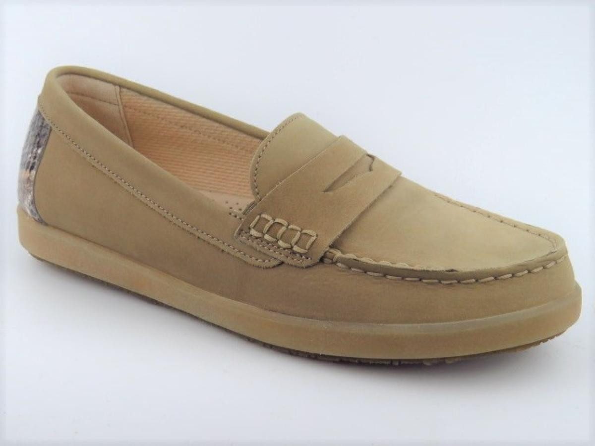 Gabor Nubuk/Python honig Slipper