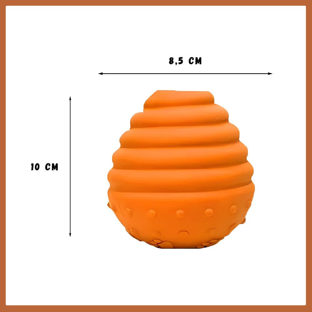 Wildfang Kauspielzeug Kauspielzeug Kürbislabyrinth "Lilo" - 100% Naturkautschuk