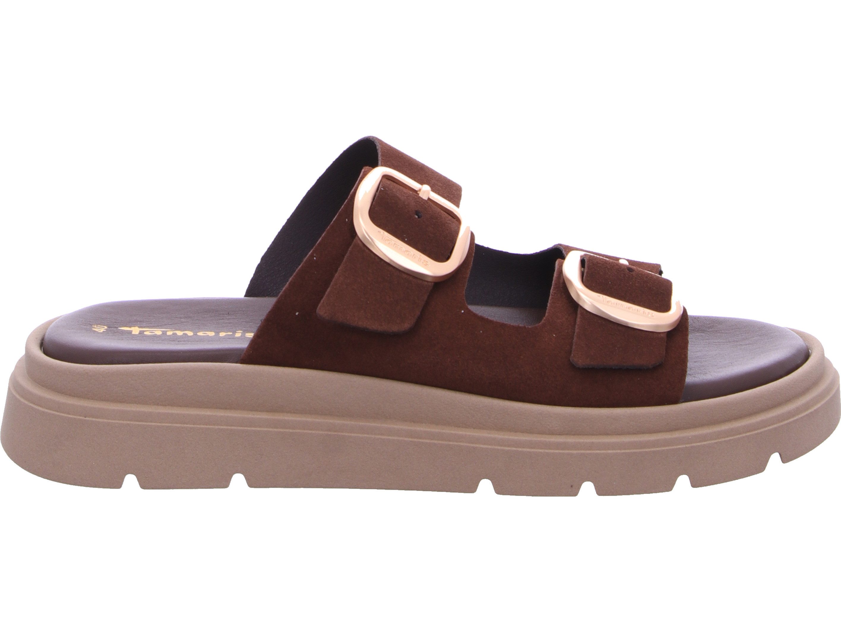 Tamaris Keilpantolette echtes Leder günstig online kaufen