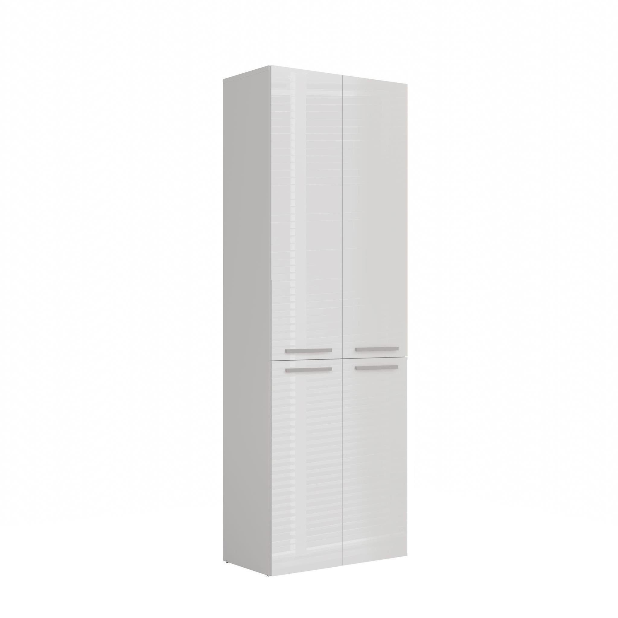 Beautysofa Hochschrank Nolan 1k DD (Badezimmerschrank, Wäscheschrank, Bader günstig online kaufen