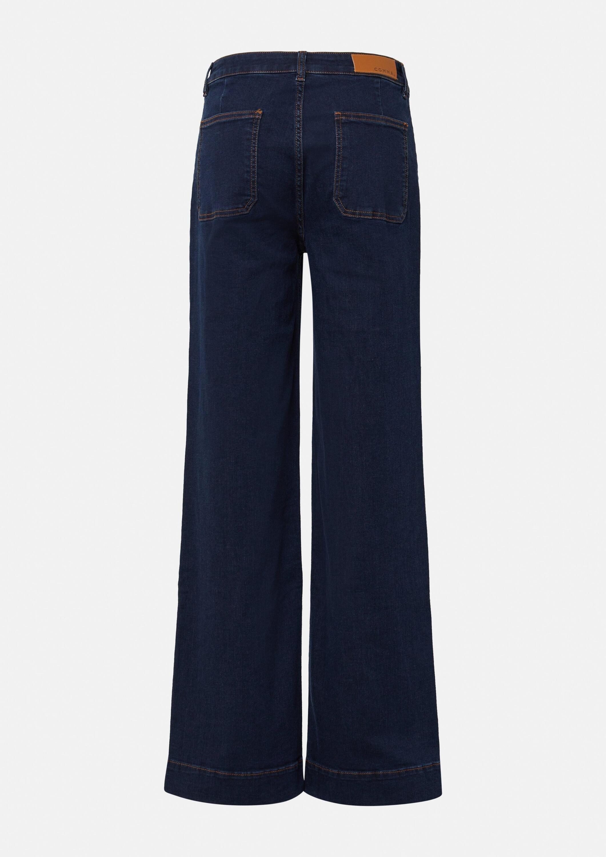 comma Weite Jeans Jeans-Hose (1-tlg) günstig online kaufen