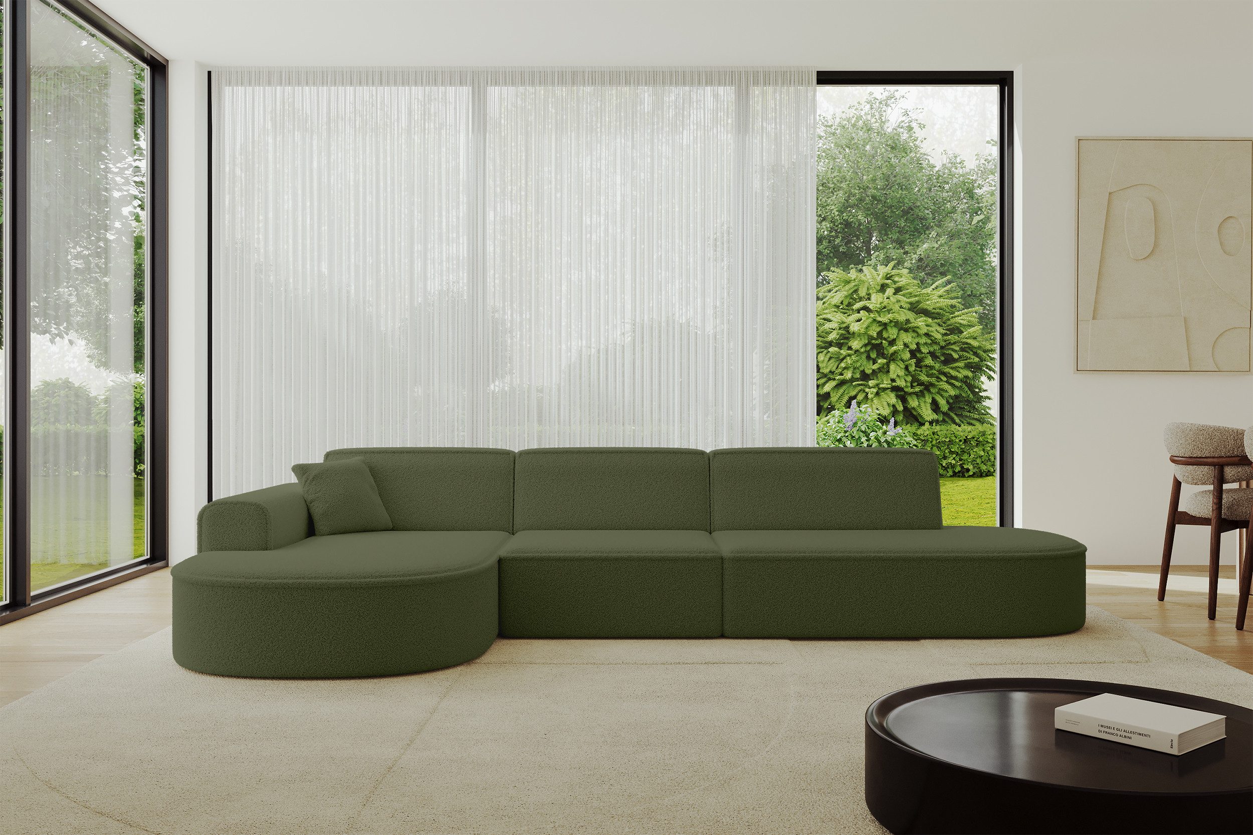 ALTDECOR Ecksofa MARI-L2, Sofa Praktische Bequeme Funktionsecke Couch L-Form Eckcouch, Corner Sofa L-Form Vielseitige Sofa Wohnlandschaft Wohnzimmer