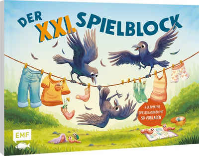 Michael Fischer Spiel, Der XXL-Spiel- und Spaßblock mit 50 Vorlagen - Rabentastisch!