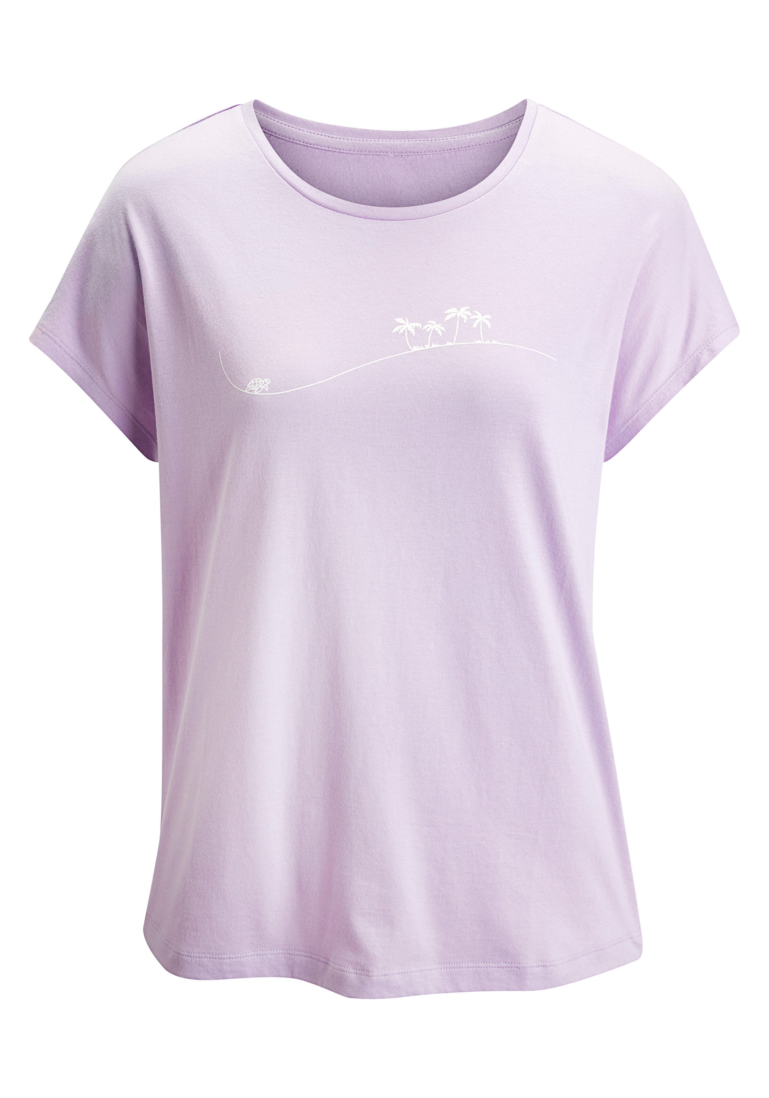 Vivance by Lascana T-Shirt aus weicher Baumwollqualität mit Frontdruck. € 19,99, (€ 19,99 pro 1 Stk).