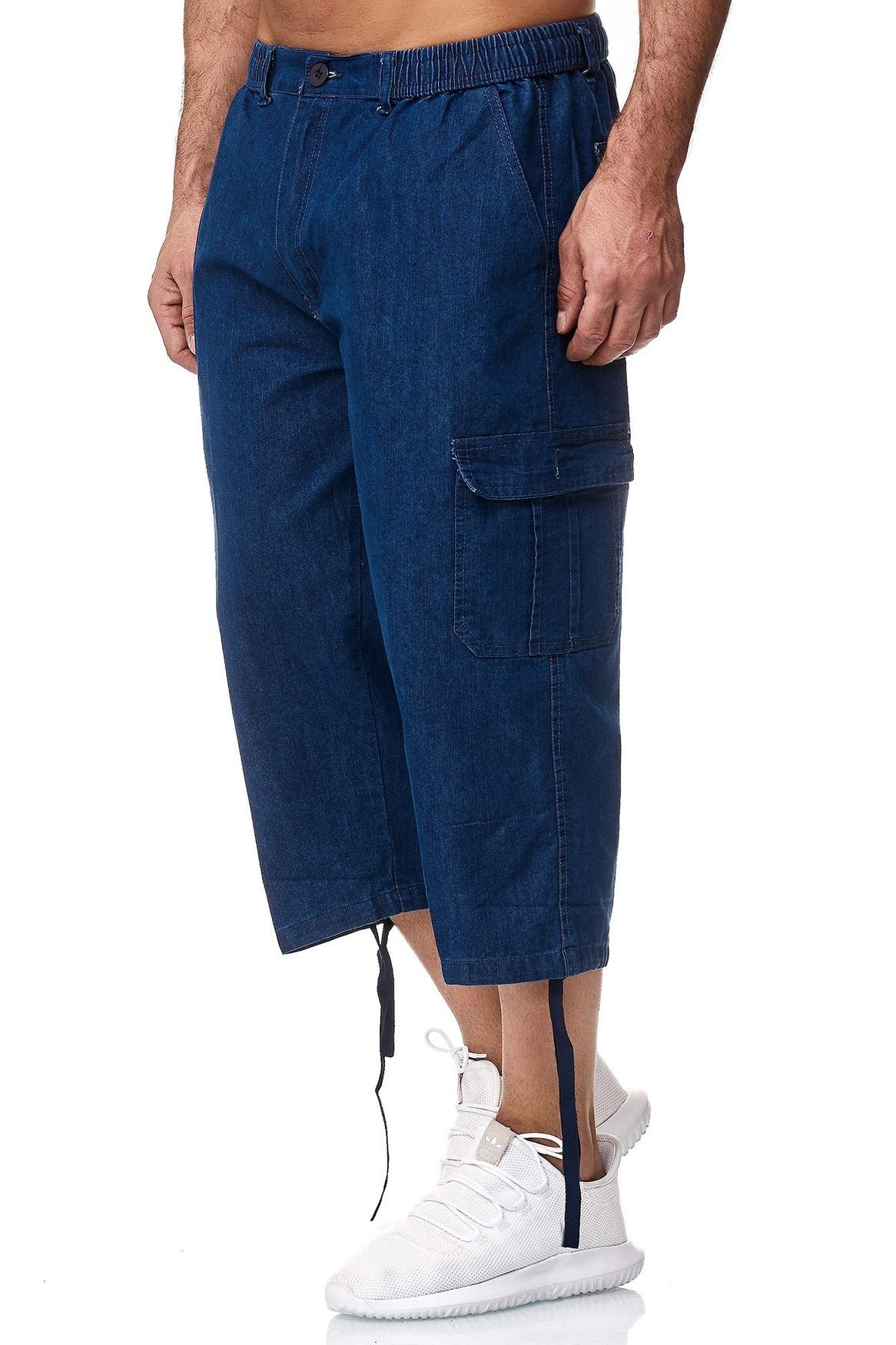 Herren Kurze Hosen Max Men Cargoshorts 2731 (regular fit, 1-tlg) 7/8 Jeans Shorts TYRON
