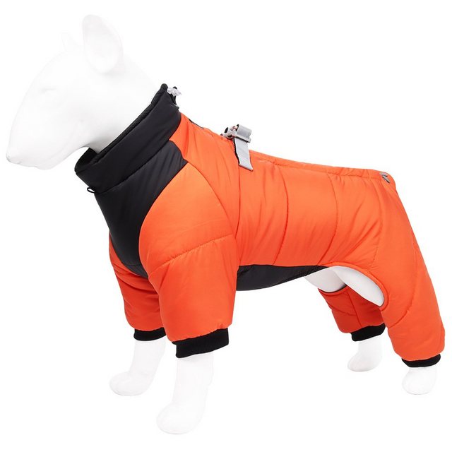 Katde Hundekleid Hundemantel Wasserdicht Winterjacke Reflektierende Winterkleidung