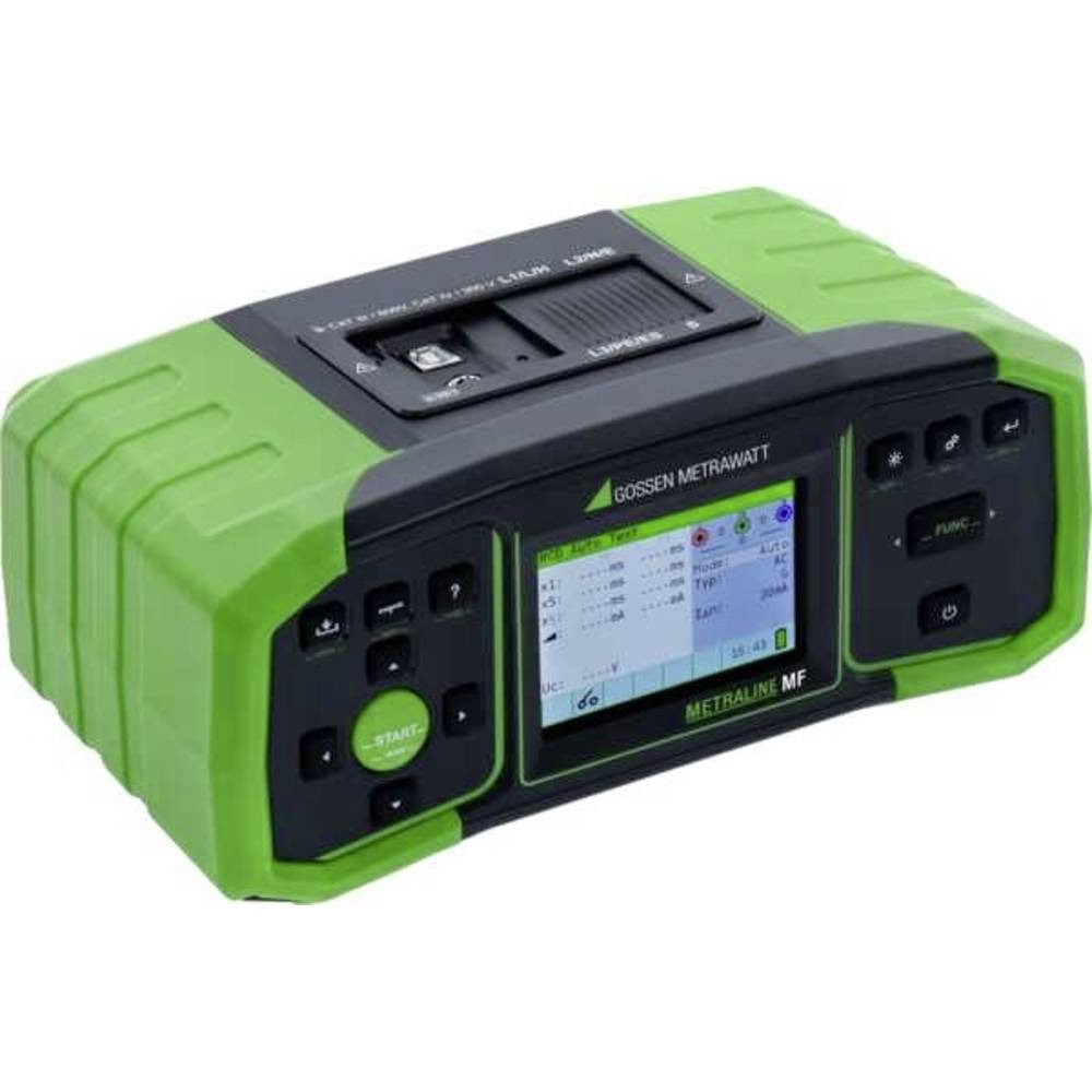 Gossen Multimeter Multifunktionaler Installationstester M520F, inkl. Software, RCD/FI Test