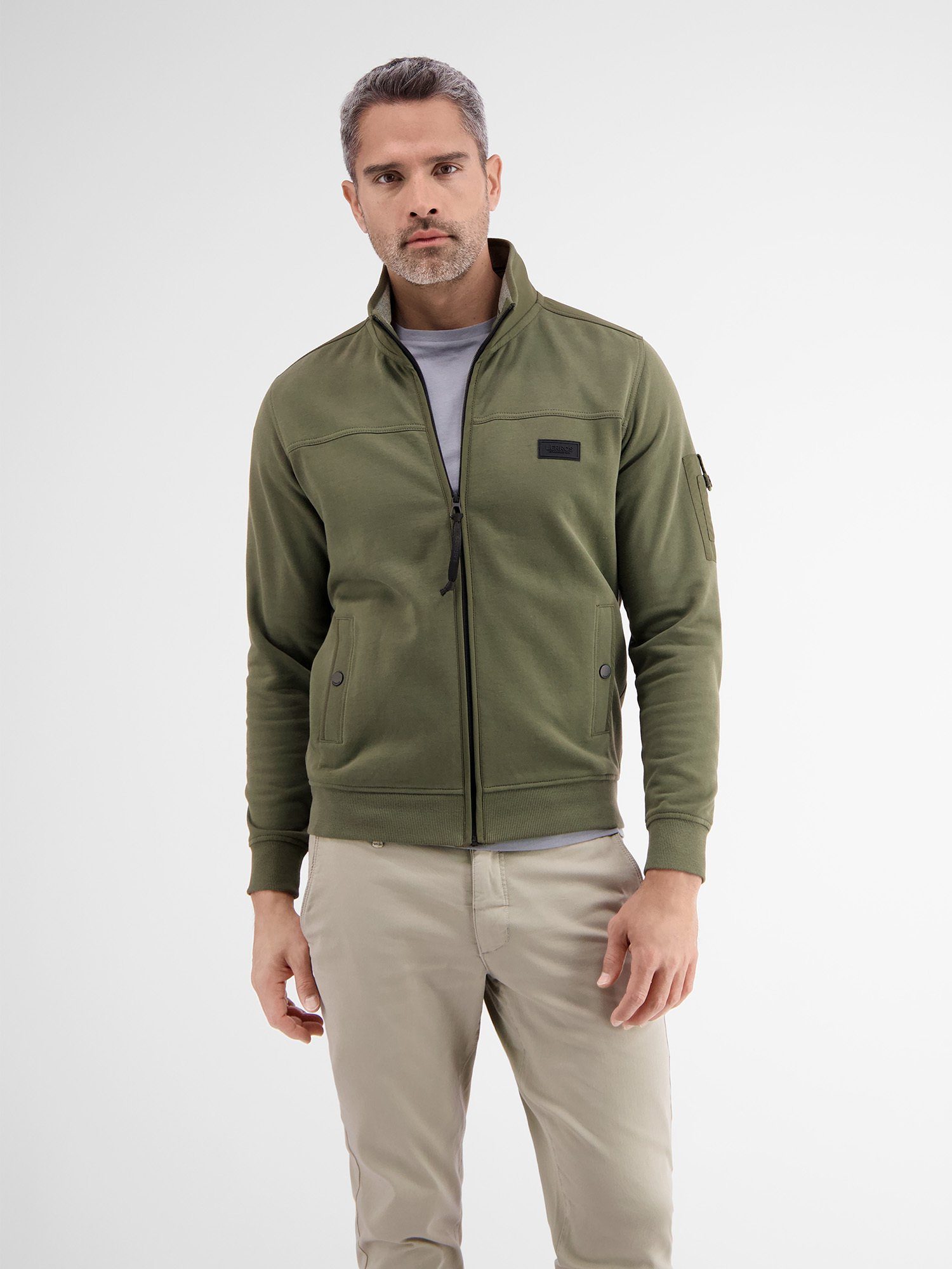 LERROS Sweatjacke Sweatjacke in weicher Qualität