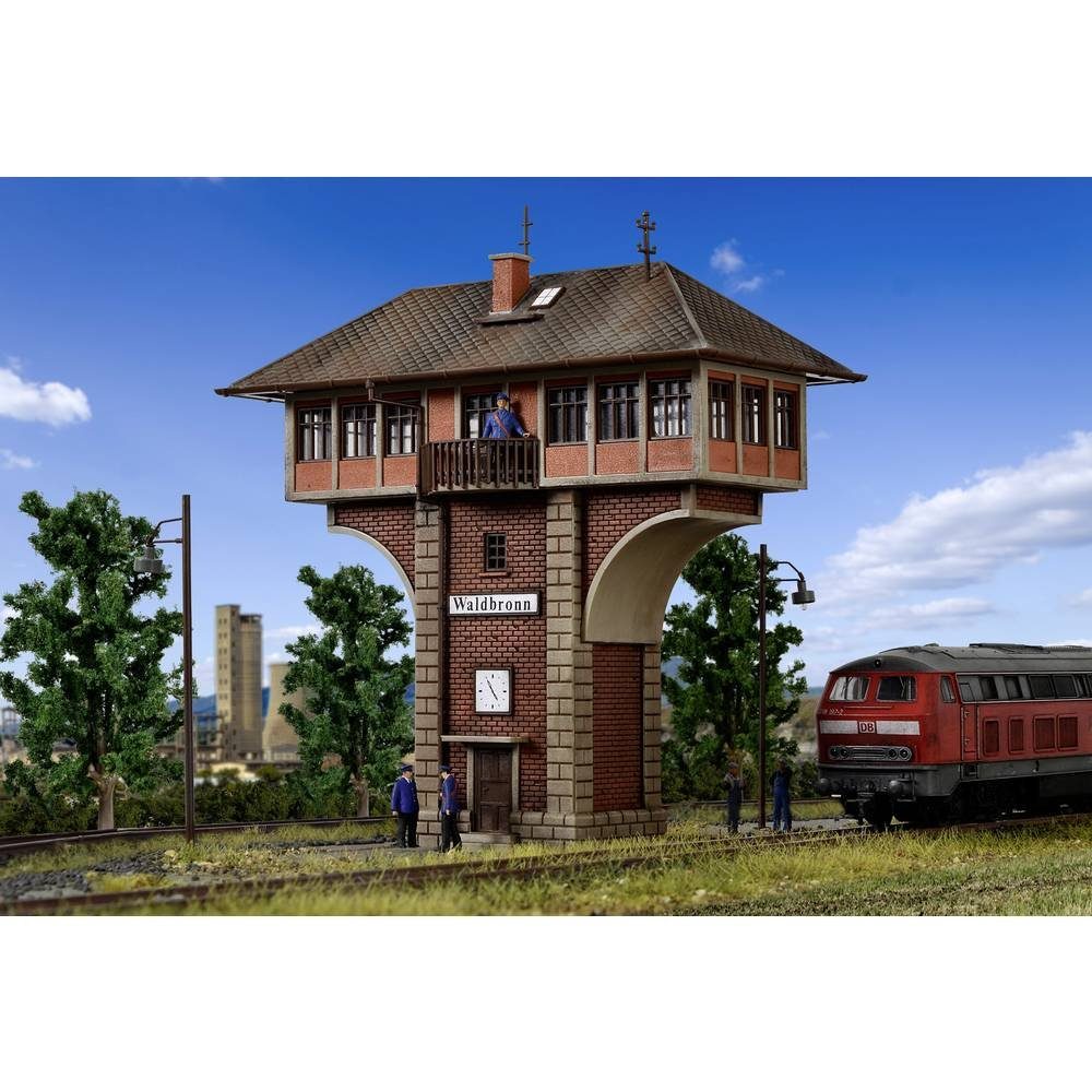 Vollmer Modelleisenbahn-Gebäude H0 Pilzstellwerk Waldbronn 45738
