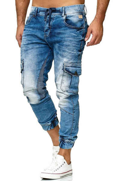 RedBridge Slim-fit-Jeans im Used-Look