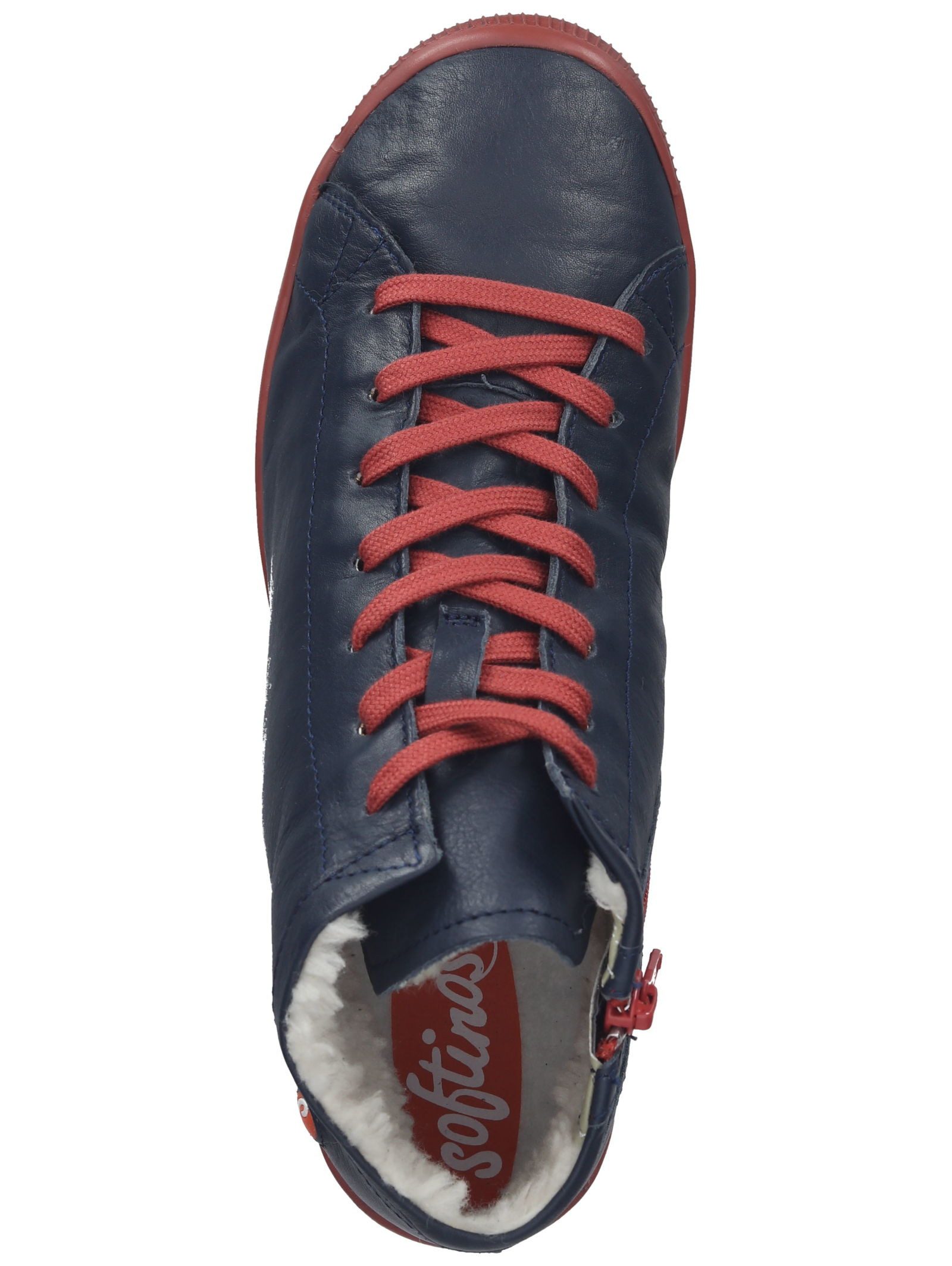 softinos softinos Stiefelette Leder Schnürstiefelette