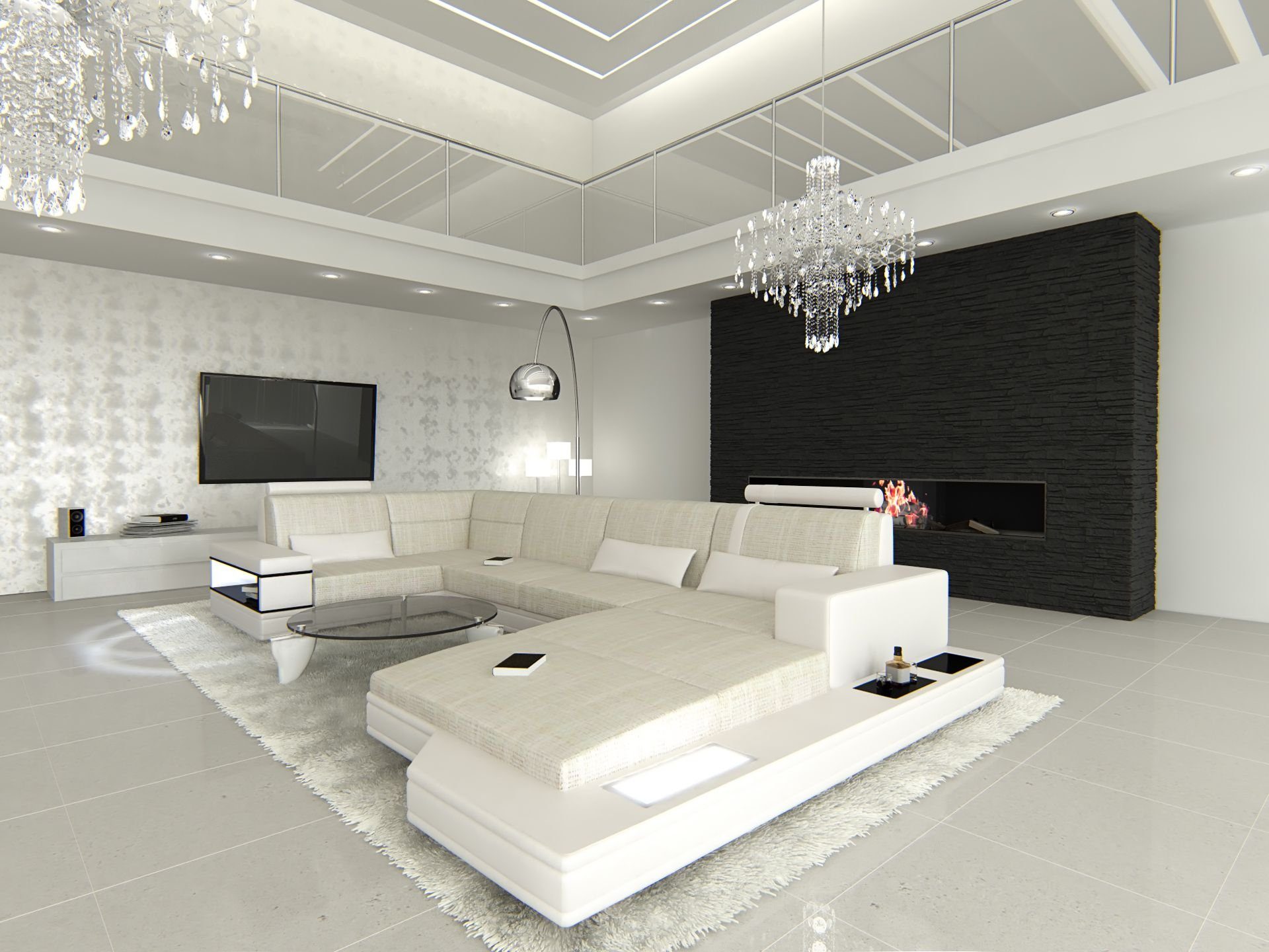 Sofa Dreams Wohnlandschaft Polster Stoffsofa Couch günstig online kaufen
