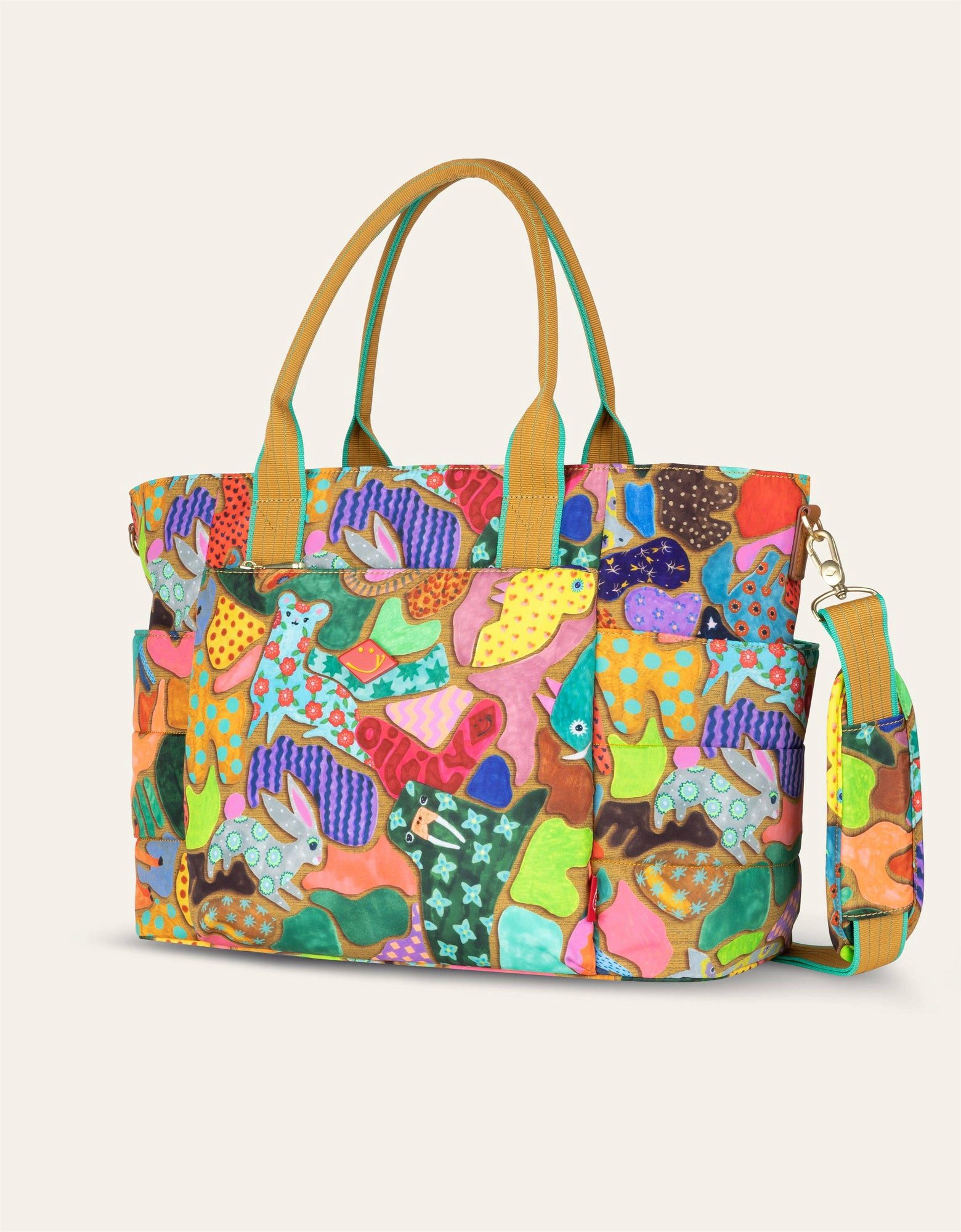 Oilily Wickeltasche Bebe Baby Bag Animalily Multicolor