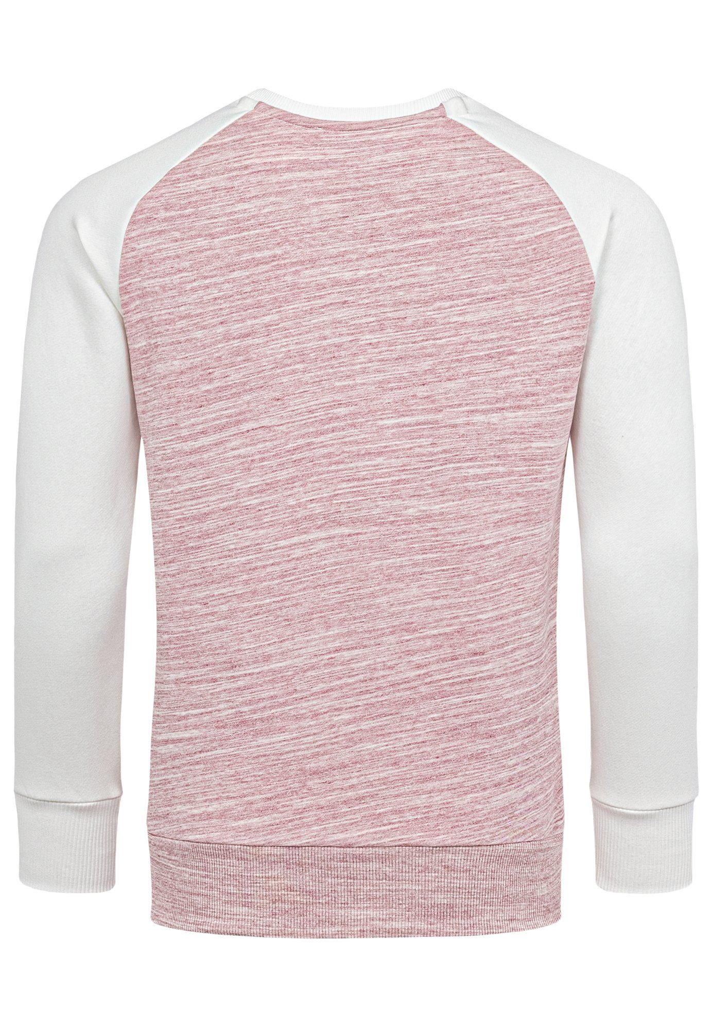 Amaci&Sons Sweatshirt ELGIN Pullover mit Rundhalsausschnitt Herren Basic Co günstig online kaufen