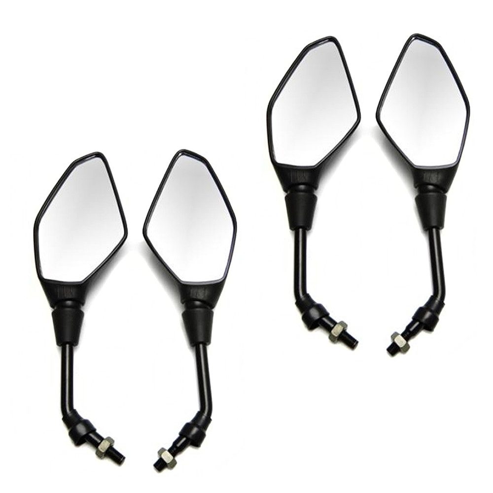 Motorradspiegel Set 2x Motorrad Spiegel mit ECE / Rückspiegel Paar universal # RS1