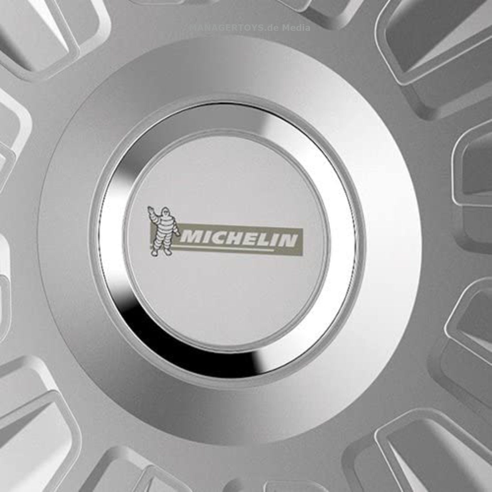 Michelin hubcap, four pieces, MONIQUE wheel cover, 14 inch wheel trim, 4-piece set, universal