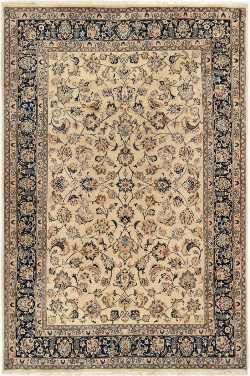 Orientteppich Mashhad 197x295 Handgeknüpfter Orientteppich / Perserteppich, Nain Trading, rechteckig, Höhe: 12 mm