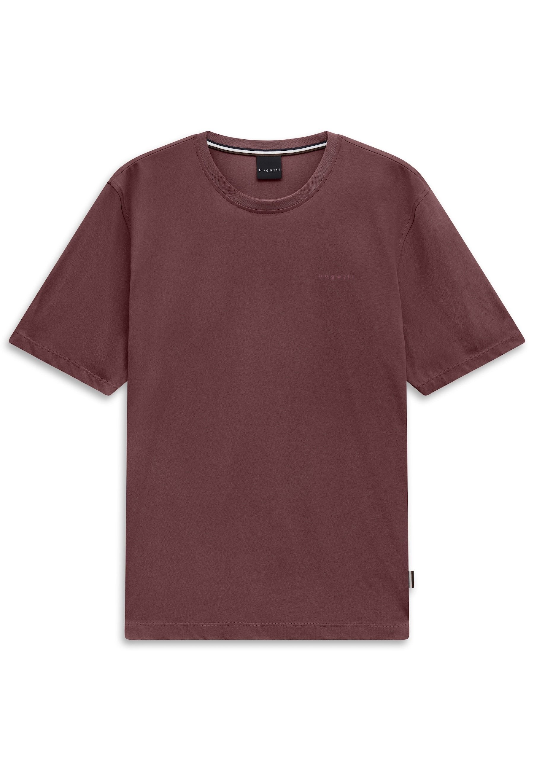 bugatti T-Shirt Modern Fit Modern Fit Baumwolle Brustprint