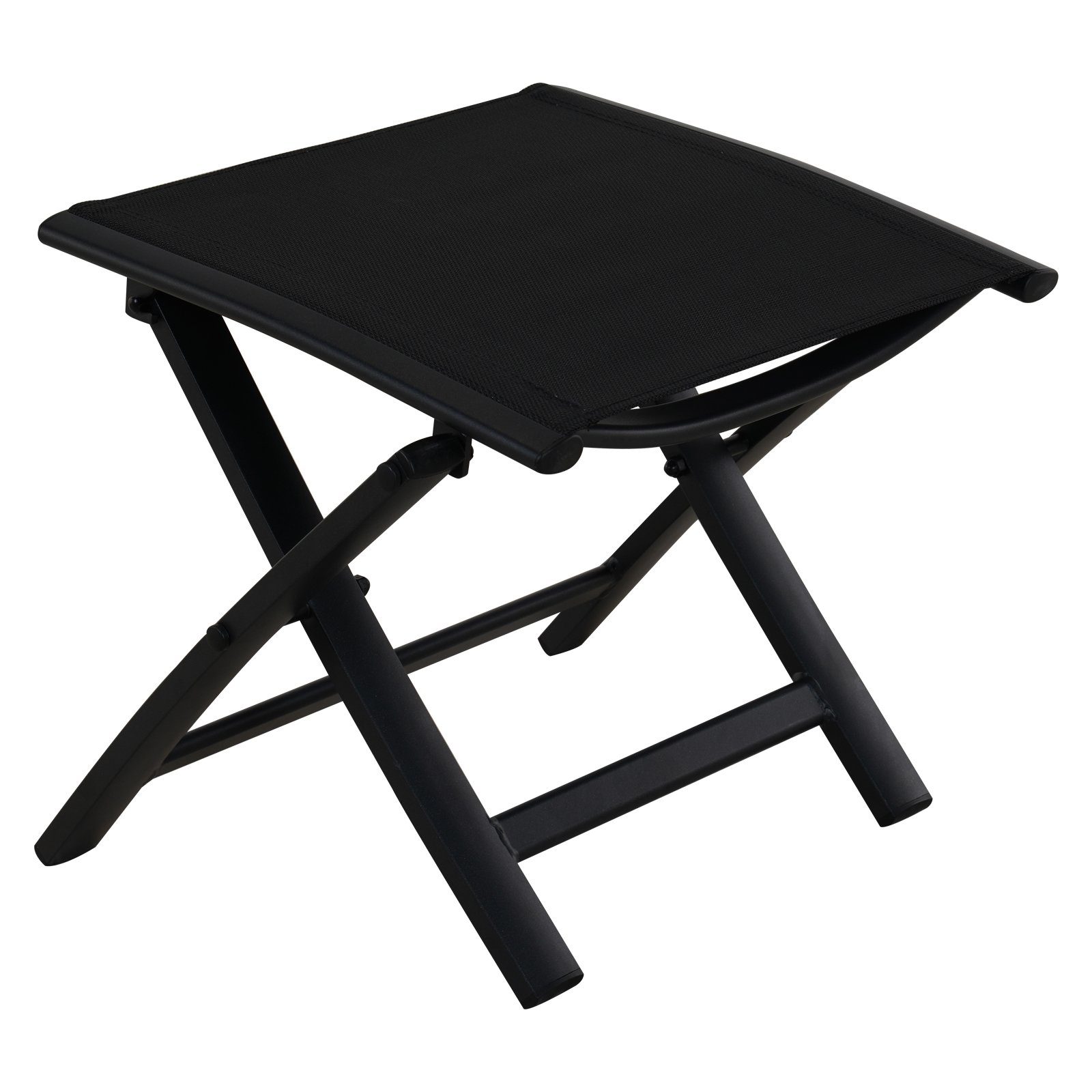 41 cm x patio Schwarz 40 45 Klapphocker, x Gartenlounge-Hocker Grand