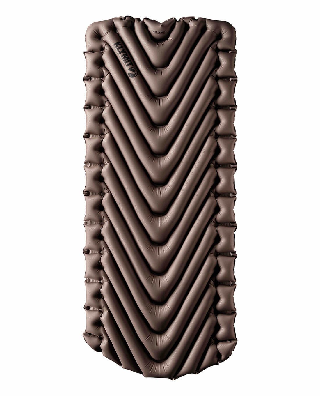 Klymit Isomatte Static V Luxe Sleeping Pad - Stone Grey